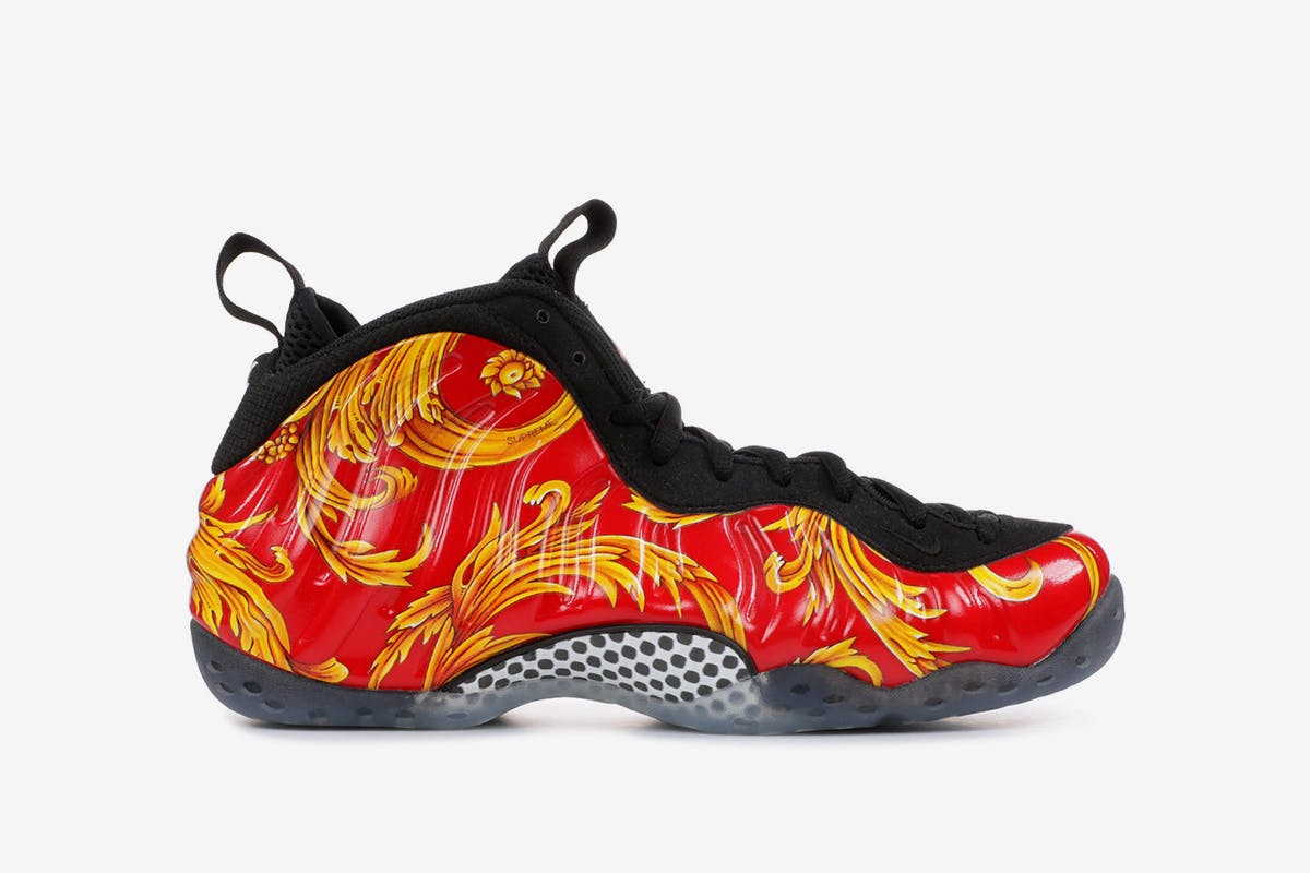 foamposite 12 AIR FOAMPOSITE 1 SUPREME SP SUPREME FlightClub nike foamposite