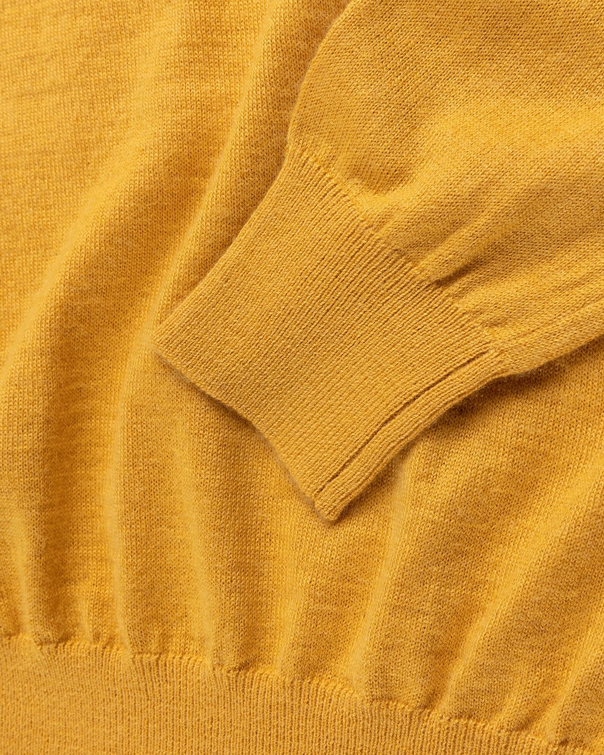 Winnie New York – Crew Sweater Mustard - Knitwear - Yellow - Image 4