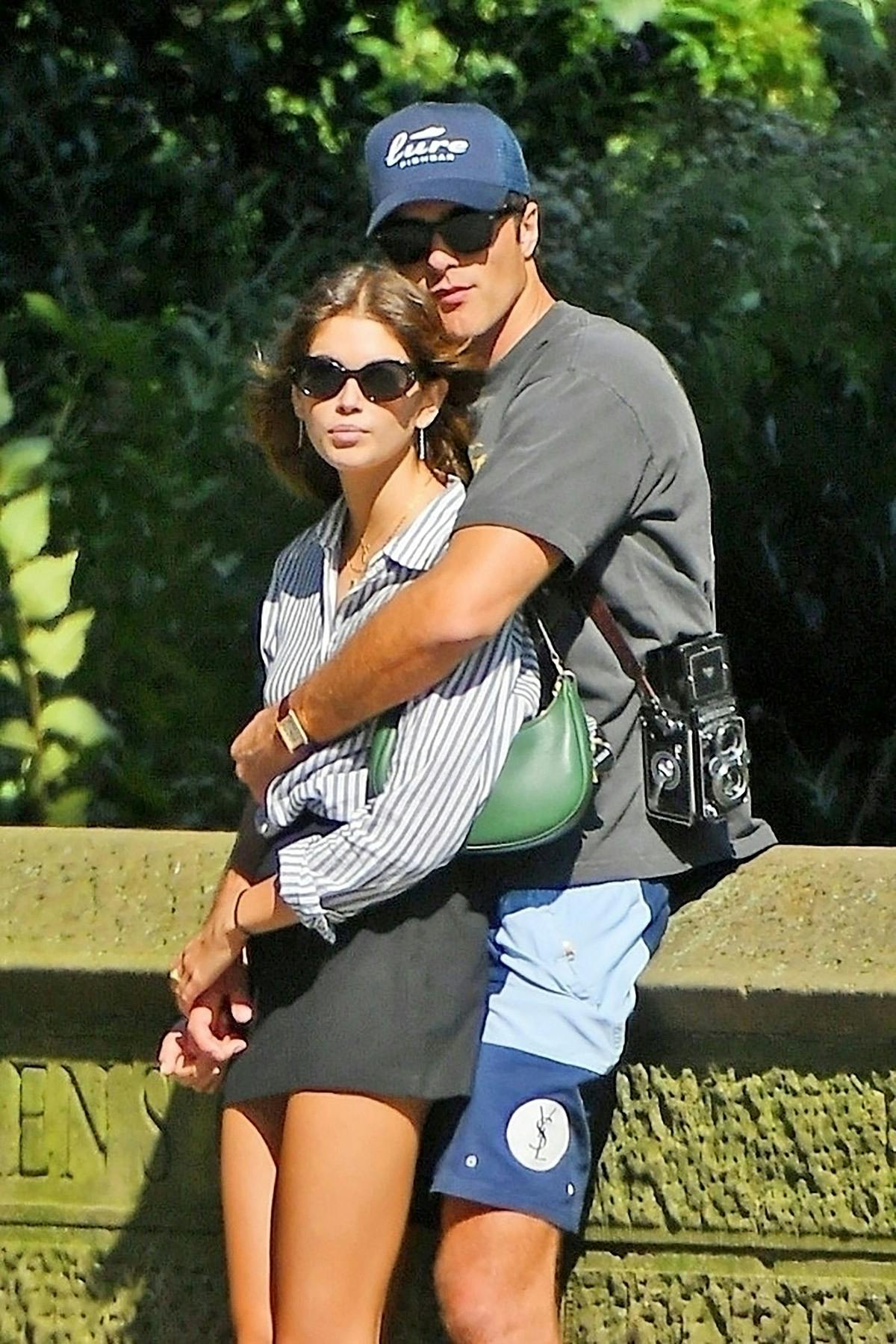 *EXCLUSIVE* Jacob Elordi and Kaia Gerber get cozy as they spend their day exploring Central Park