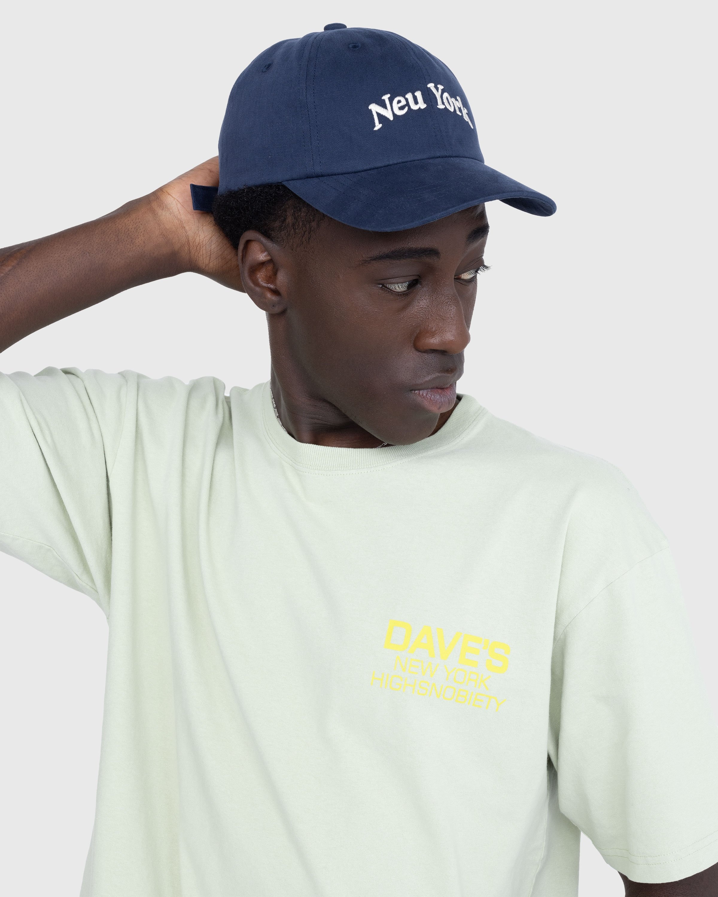 Highsnobiety – Neu York Ball Cap Navy - Hats - Blue - Image 4