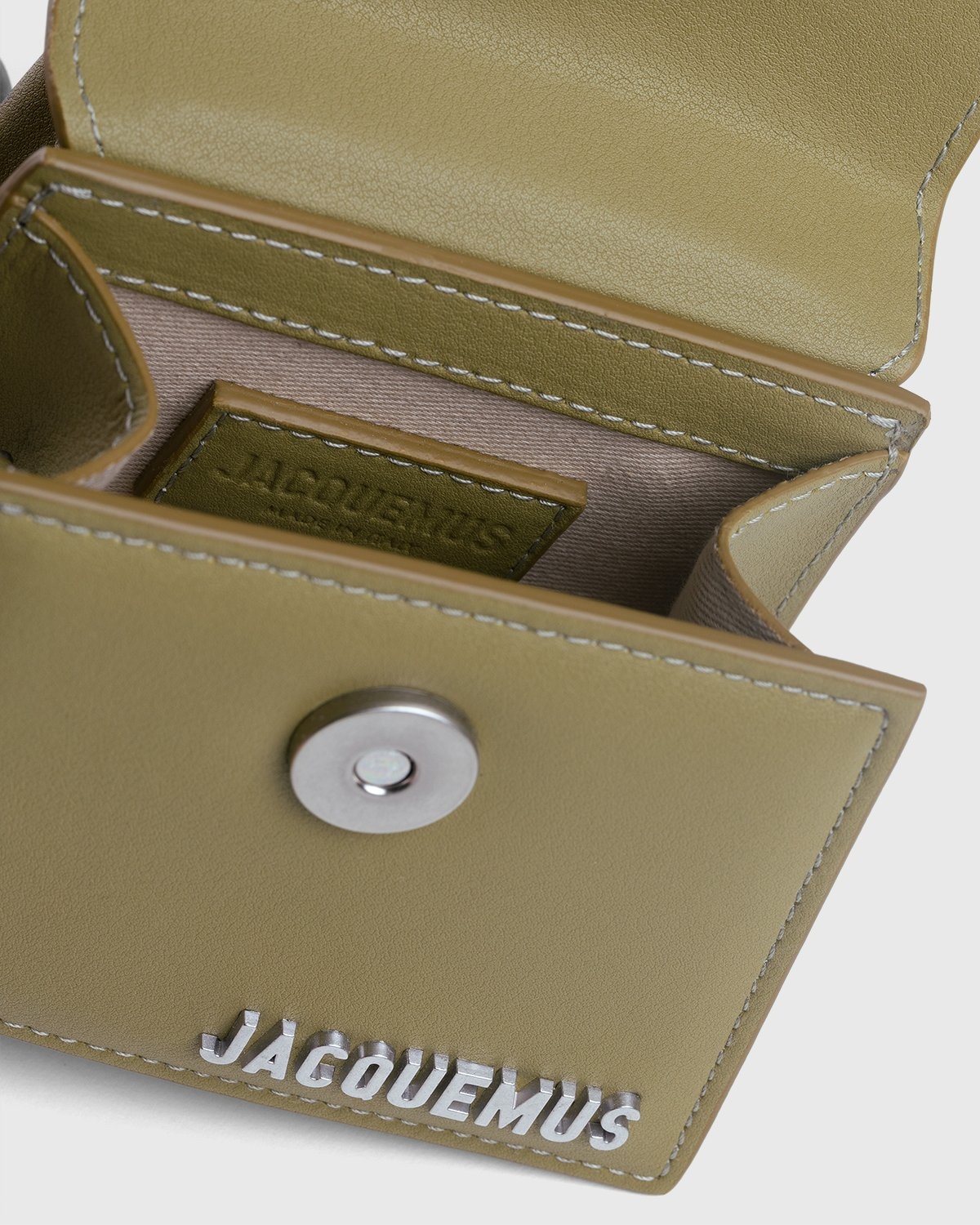 JACQUEMUS – Le Chiquito Homme Light Khaki - Bags - Green - Image 5
