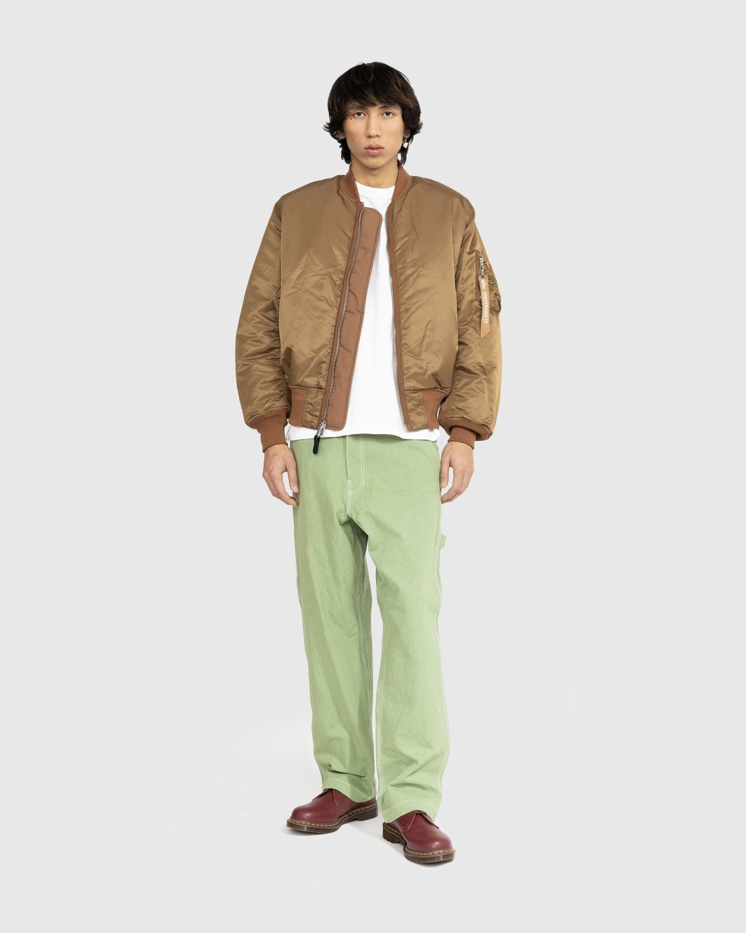 Alpha Industries x Highsnobiety – MA-1 Bomber Golden Brown - Bomber Jackets - Brown - Image 6