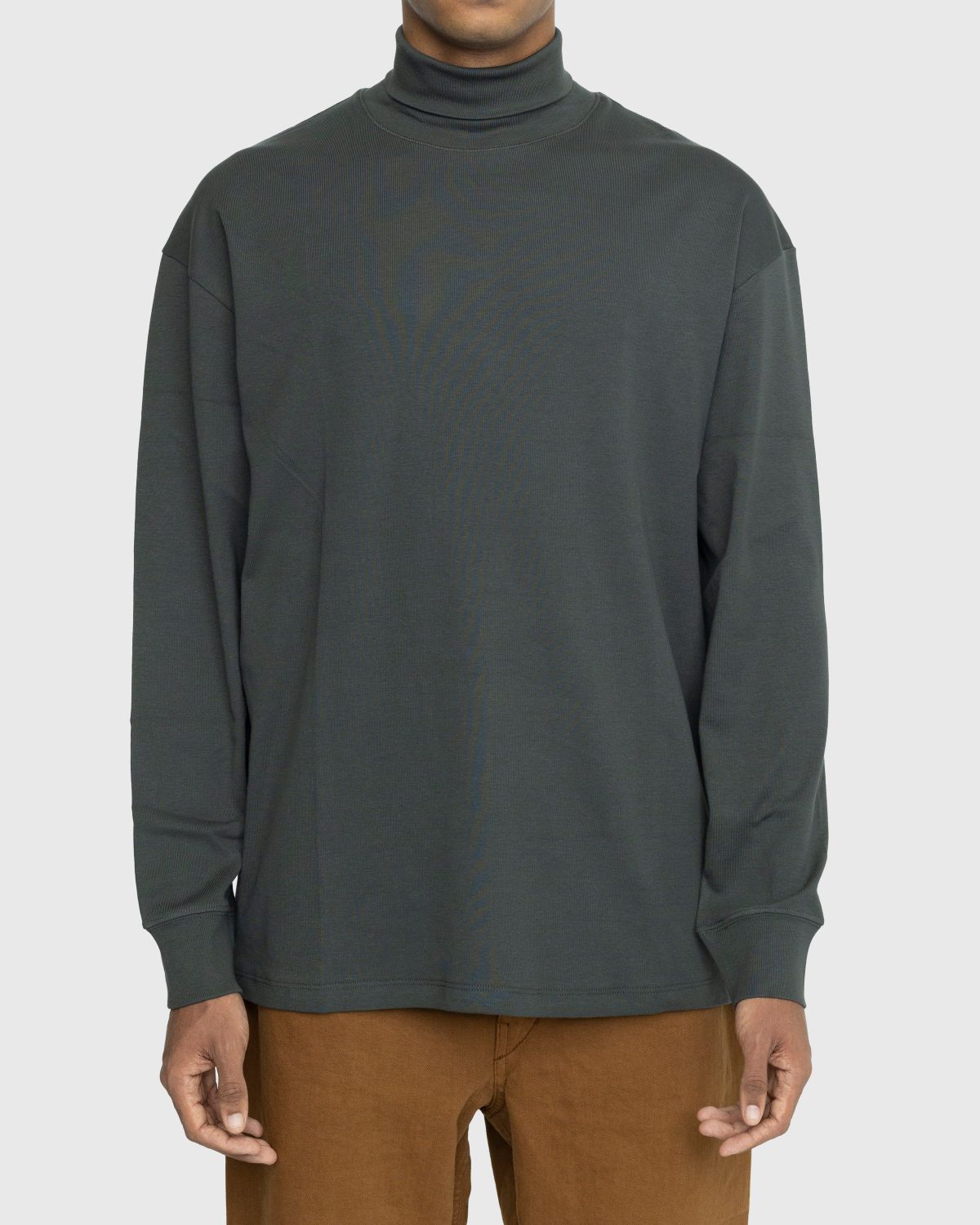 Lemaire – Turtleneck Grey - Longsleeves - Brown - Image 2