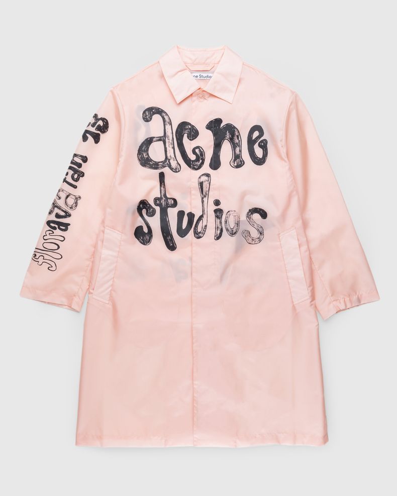 Packable Trench Coat Pink