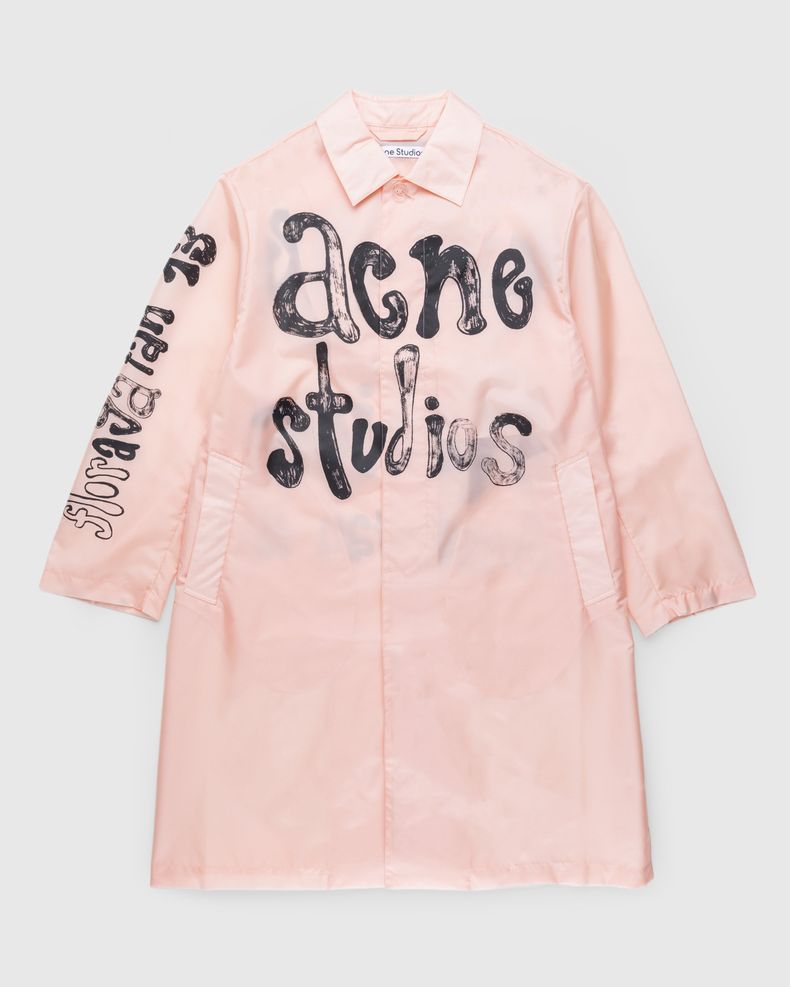 Acne Studios – Packable Trench Coat Pink
