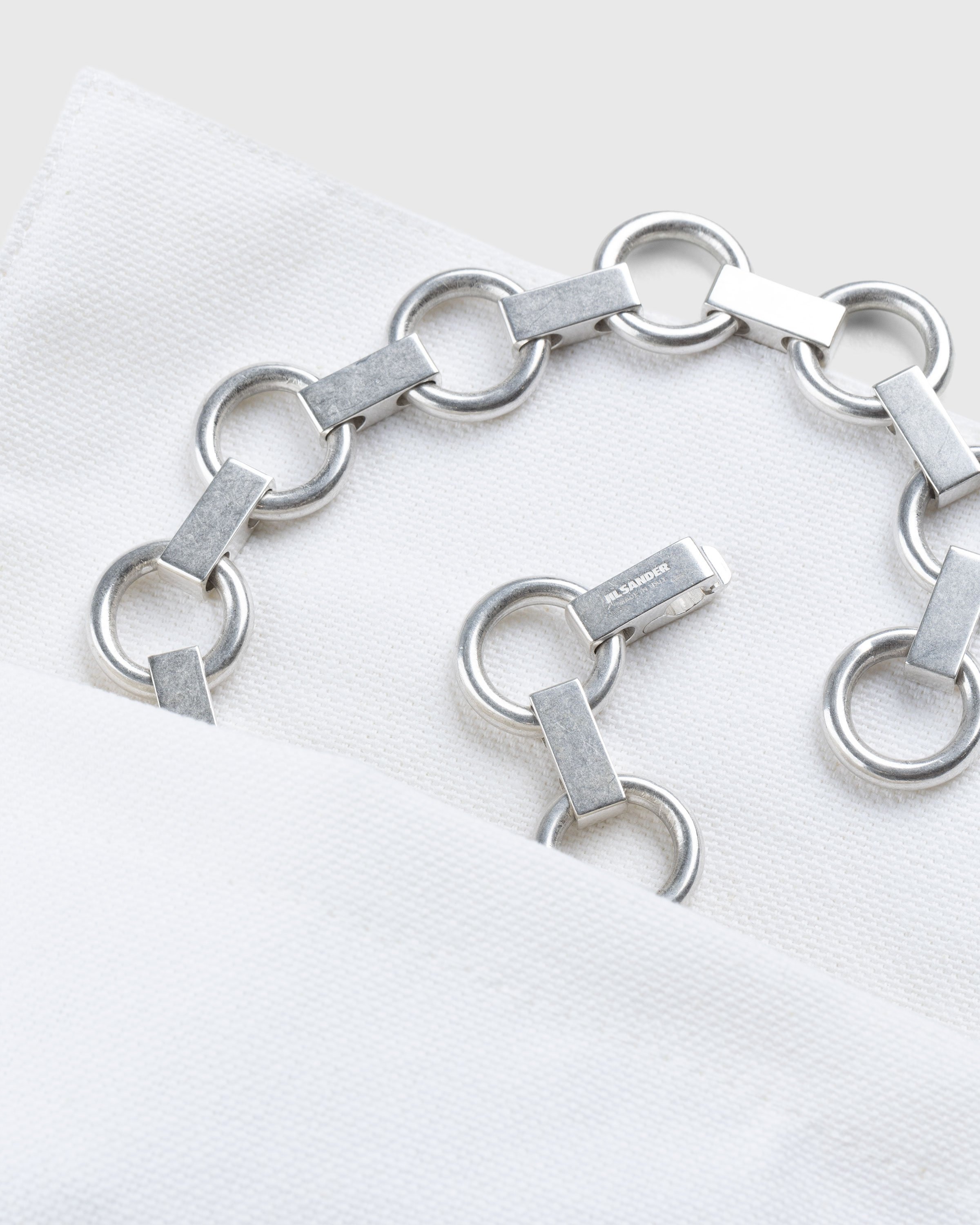 Jil Sander – Chain Link Necklace Silver - Jewelry - Silver - Image 3