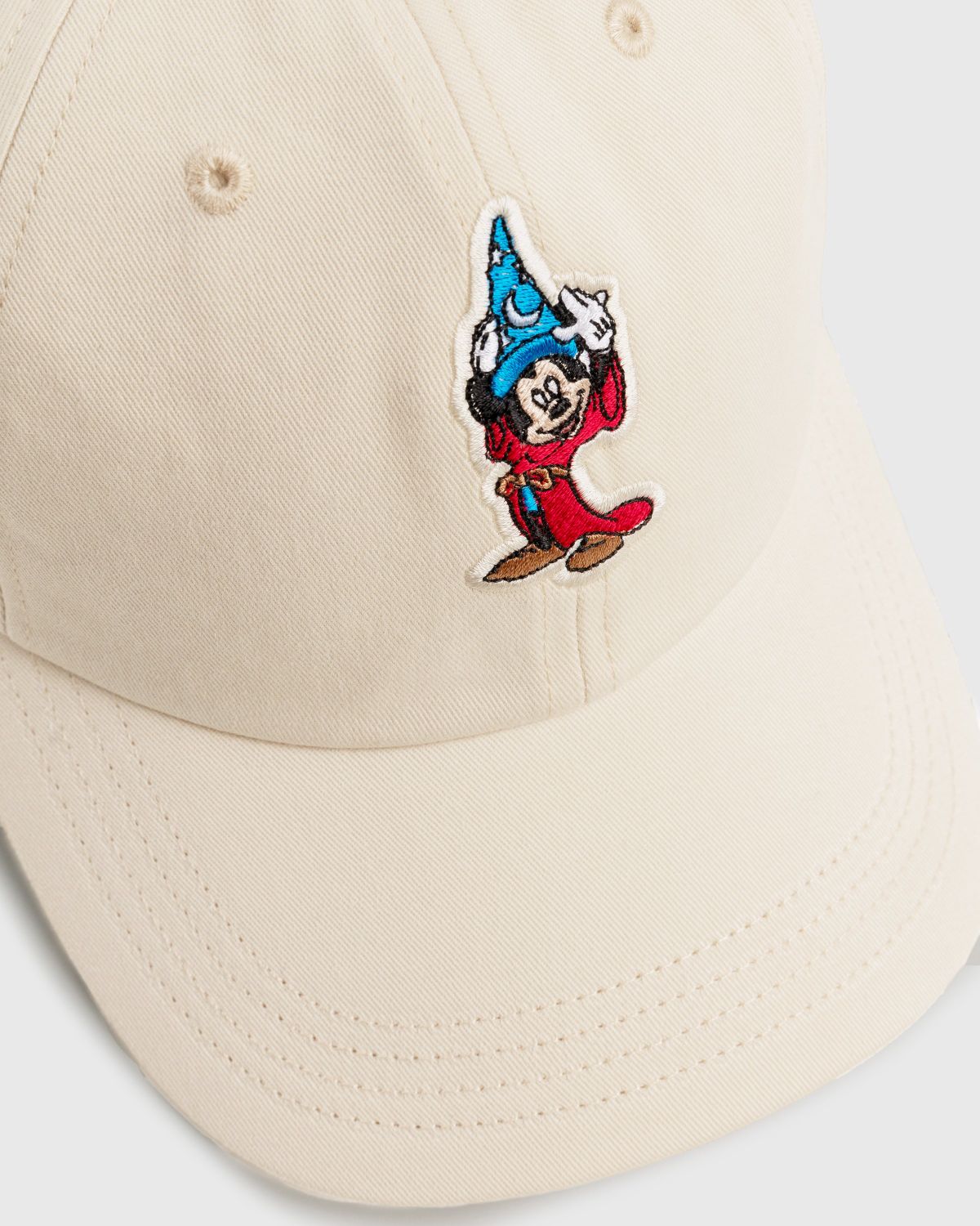Disney Fantasia x Highsnobiety – Sorcerer Mickey Cap Eggshell - Hats - Beige - Image 4