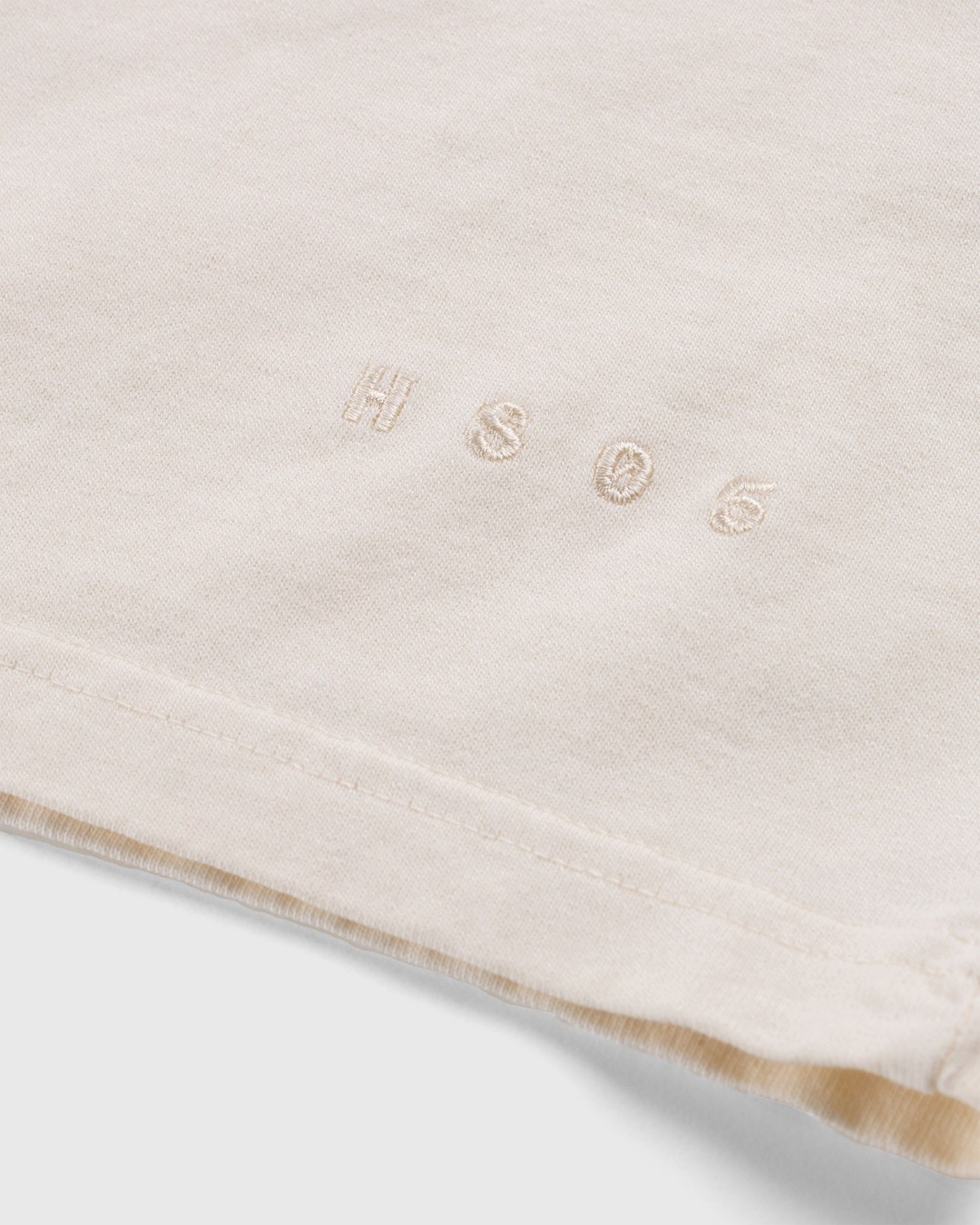 Highsnobiety HS05 – Pigment Dyed Boxy Long Sleeves Jersey Natural - Longsleeves - Beige - Image 7