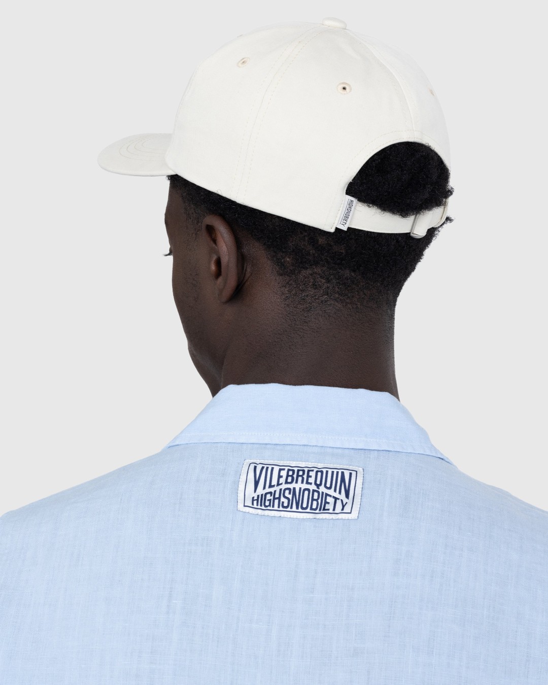 Vilebrequin x Highsnobiety – Ball Cap Eggshell - Hats - Beige - Image 3