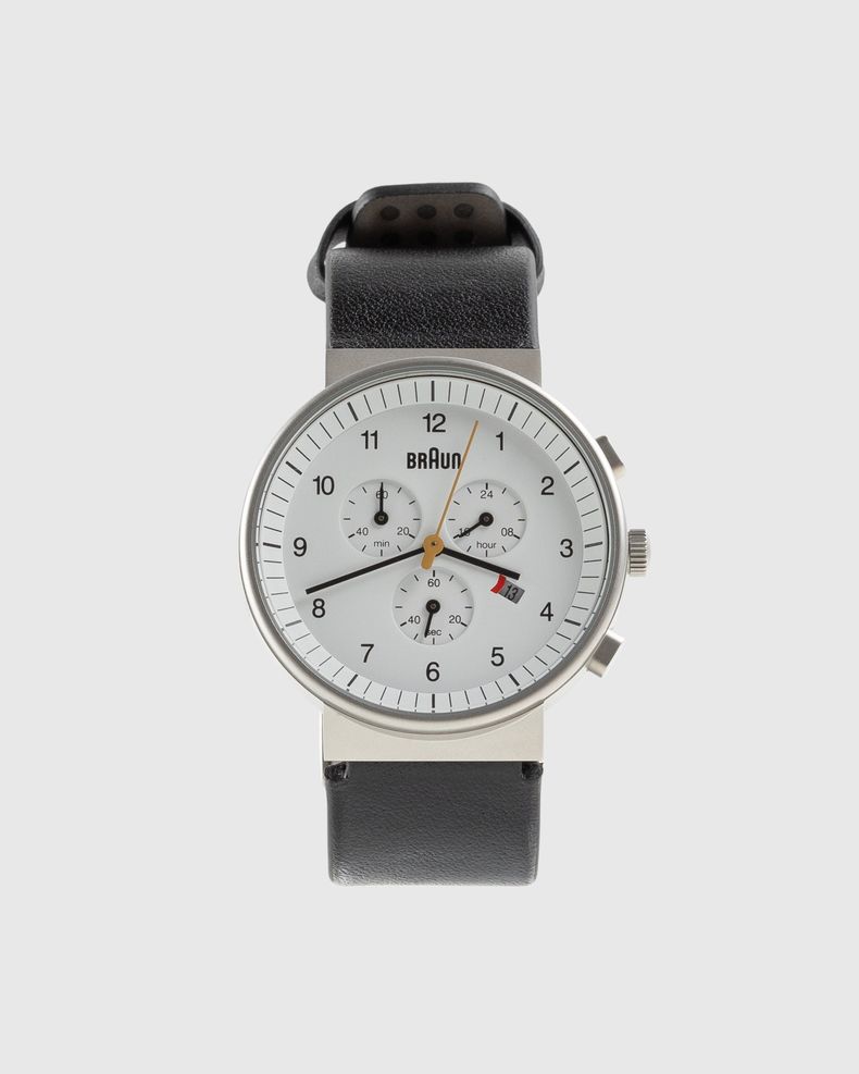 Gents BN0035 Classic Chronograph Watch Black Leather Strap