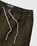 BOSS x Phipps – Cotton Shorts With Buttoned Hem Dark Green - Shorts - Green - Image 5