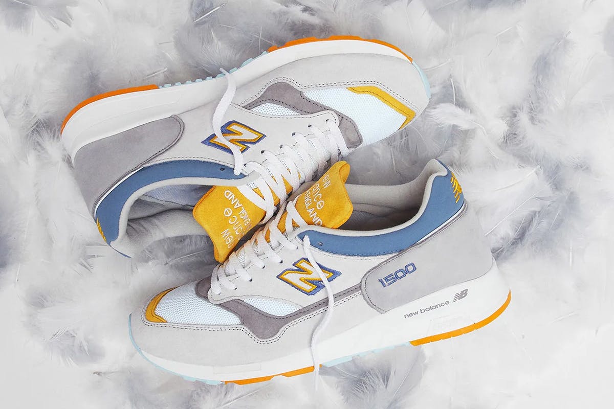 END. x New Balance 1500 grey heron colorway product shot