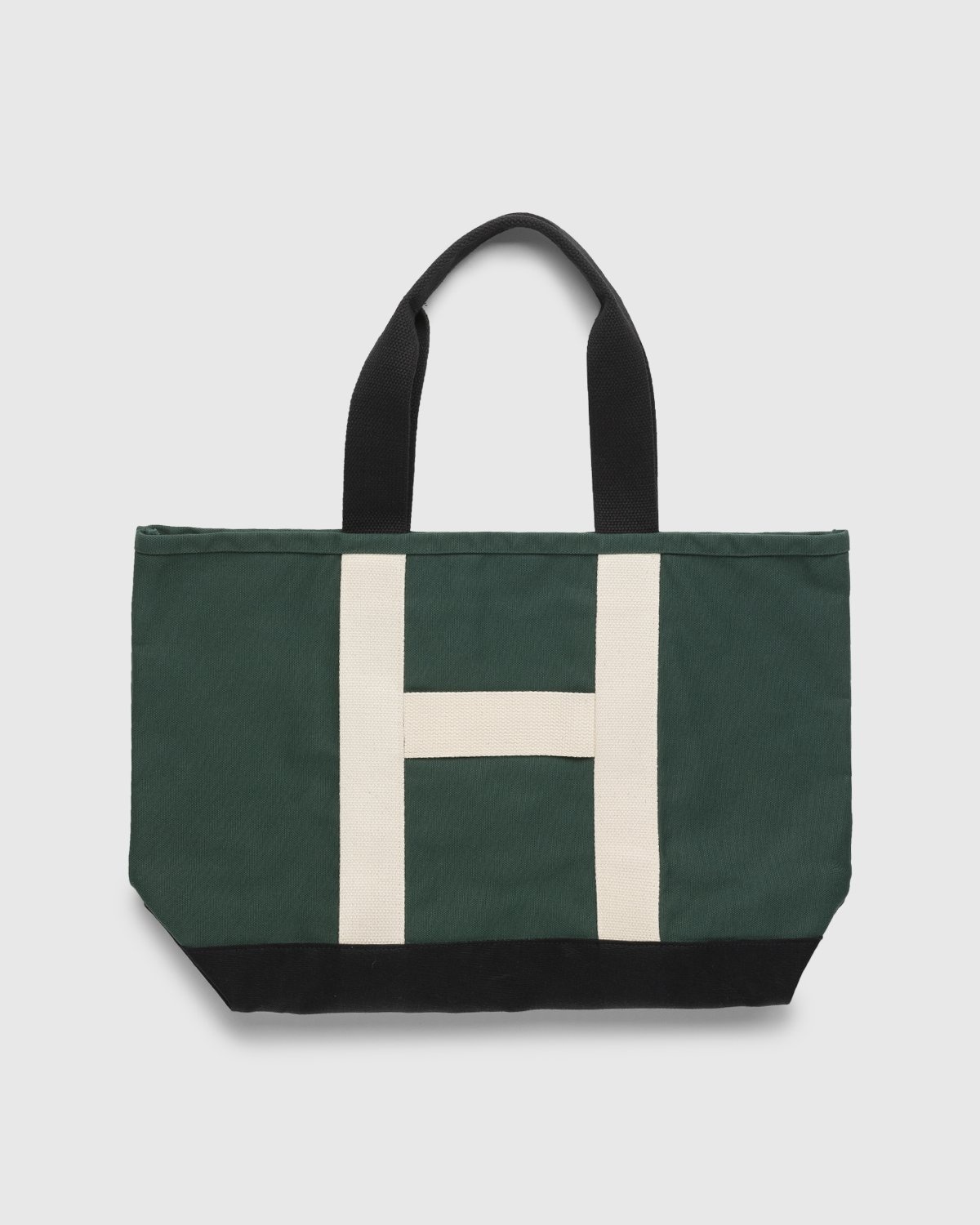 Highsnobiety – Large Staples Tote Bag Green - Tote Bags - Green - Image 1