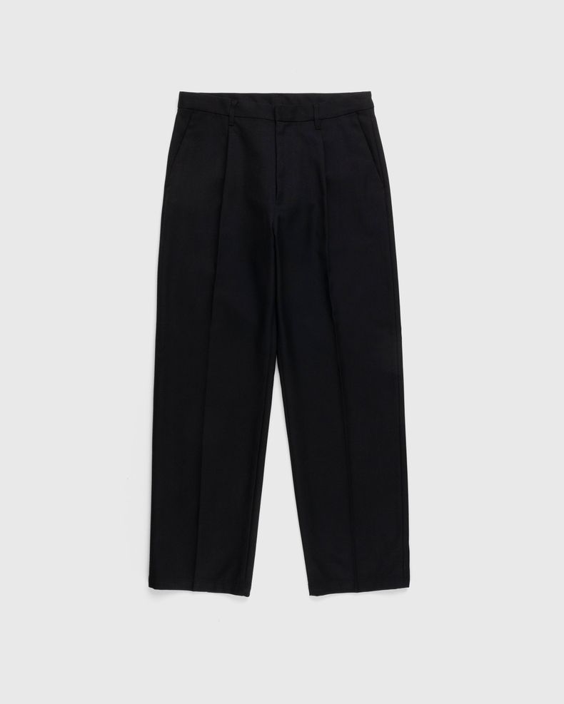 Highsnobiety – Heavy Wool Dress Pants Black