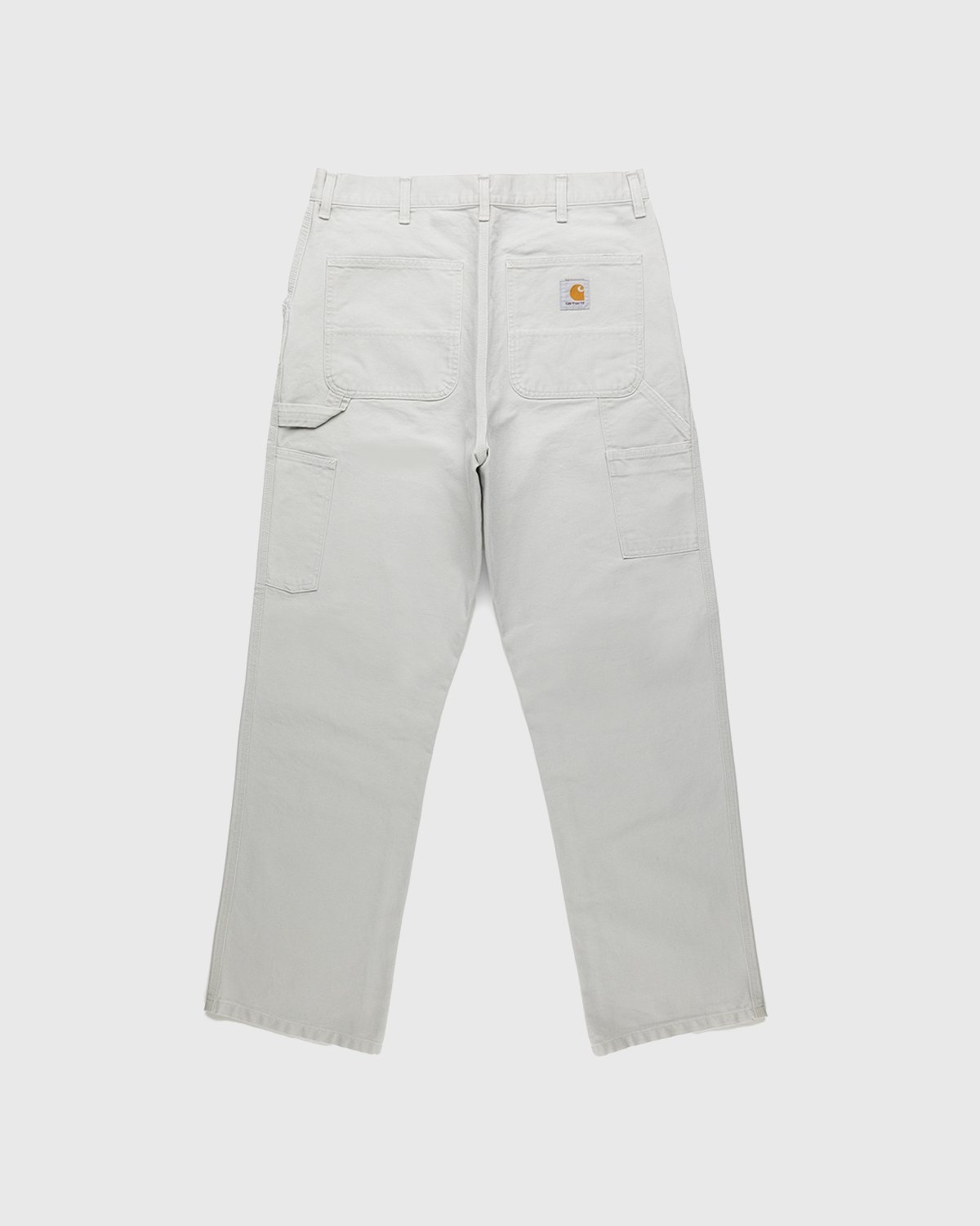 Carhartt WIP – Single Knee Pant Aged Canvas Grey - Pants - Grey - Image 2