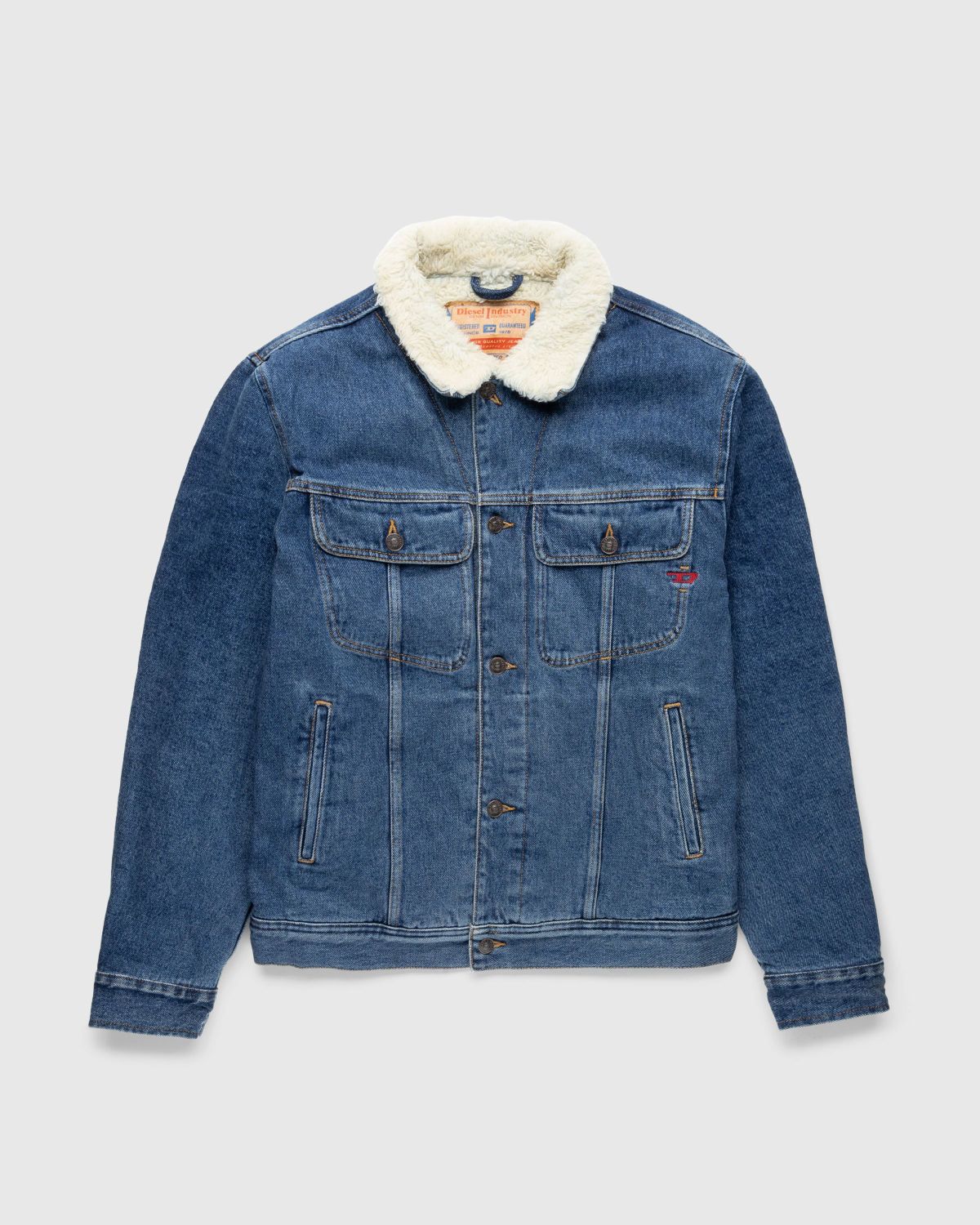 Diesel – D-Barcy-T Jacket Blue - Outerwear - Blue - Image 1