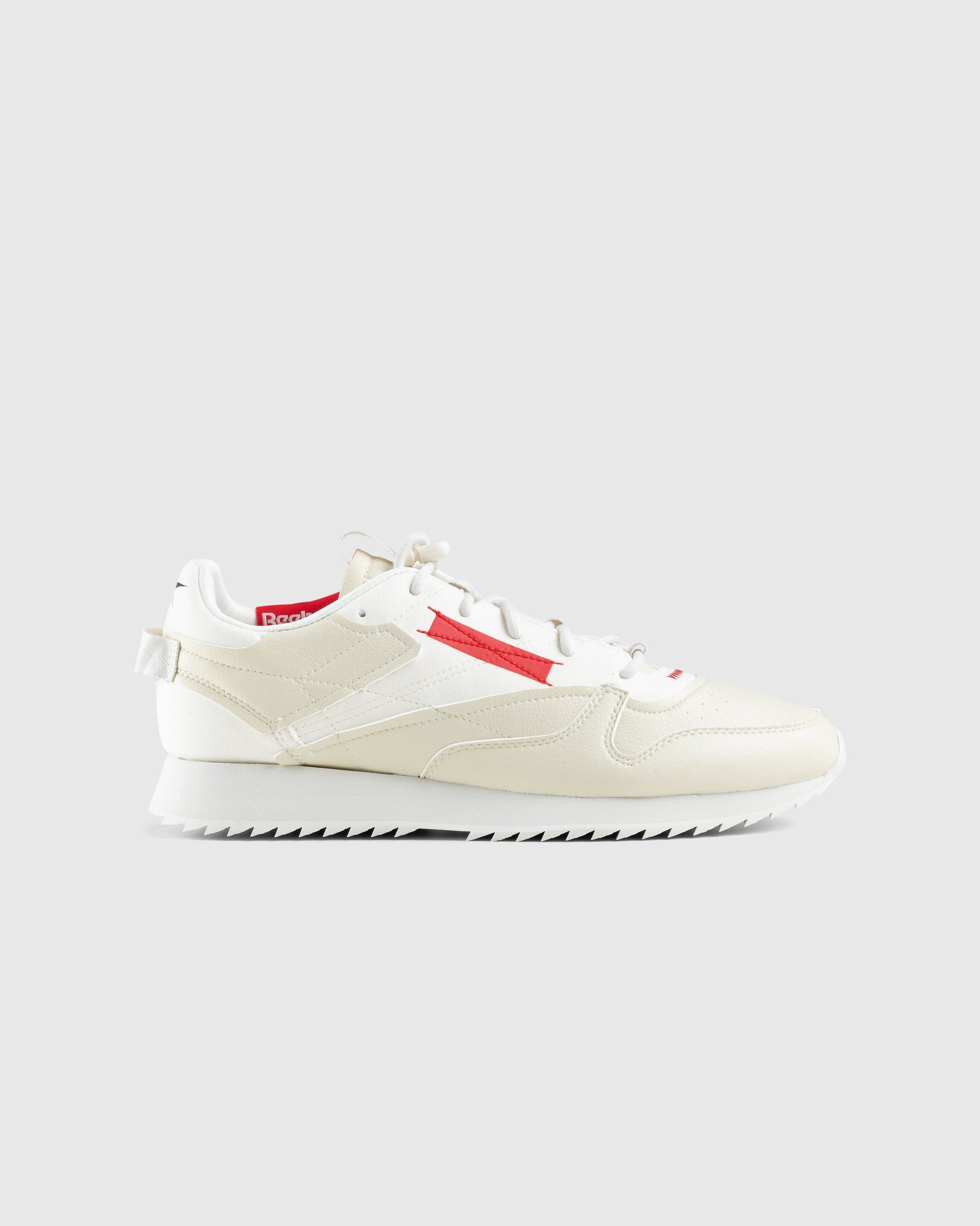 Reebok x Milk Makeup – Classic Vegan MIY Vintage Chalk/Vector Red/Core Black - Sneakers - Grey - Image 1