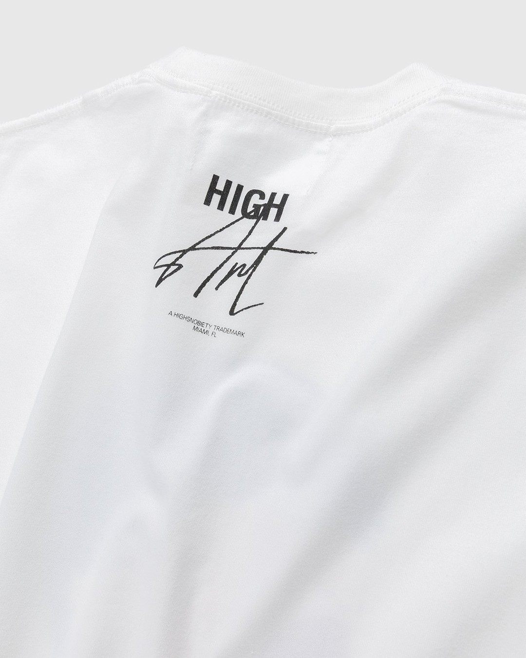 Nanzuka x Roby x Highsnobiety – Graphic T-Shirt White - T-shirts - White - Image 3