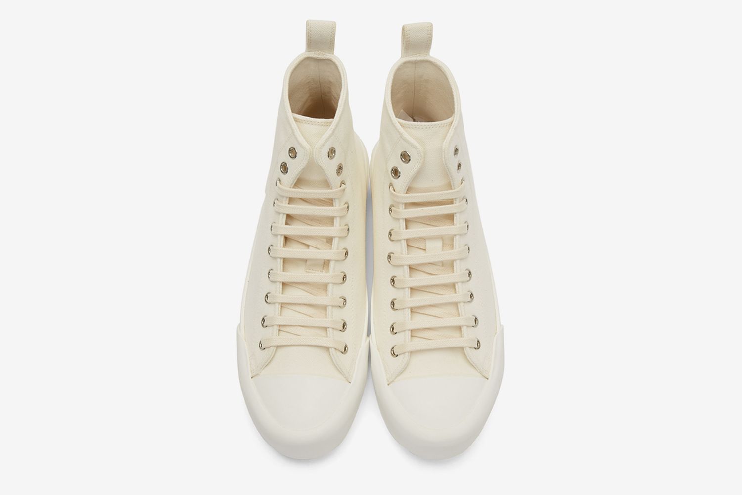 Canvas High-Top Sneakers