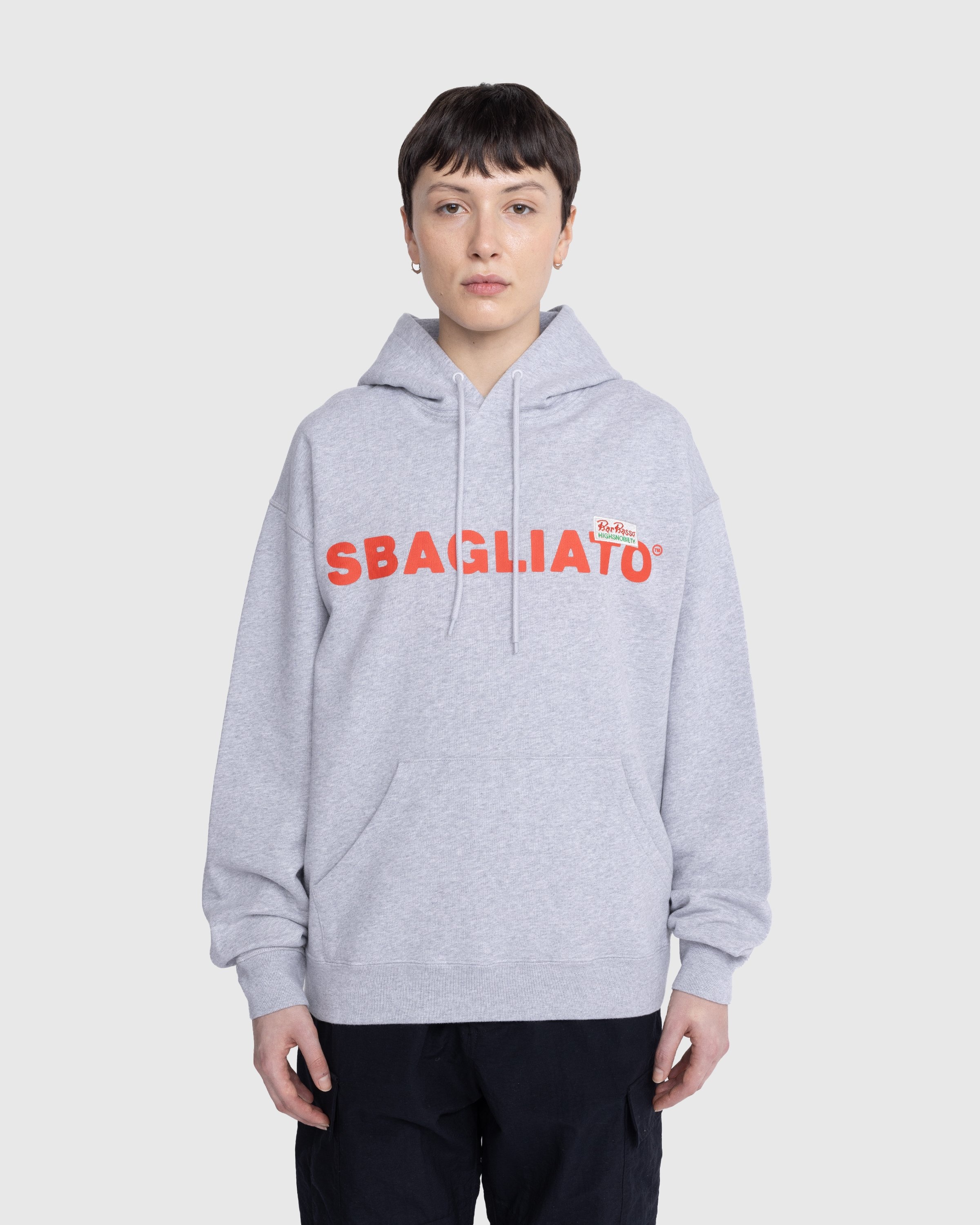 Bar Basso x Highsnobiety – Sbagliato Hoodie Grey - Sweats - Grey - Image 3