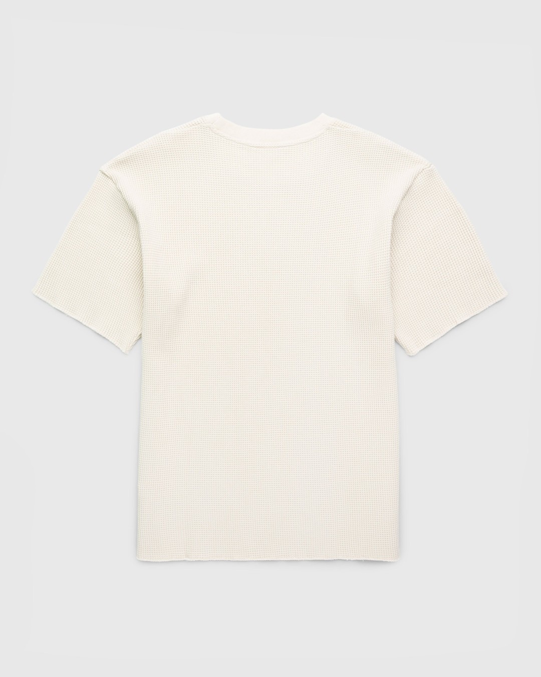 Highsnobiety HS05 – Thermal Short Sleeve Natural - Tops - Beige - Image 2