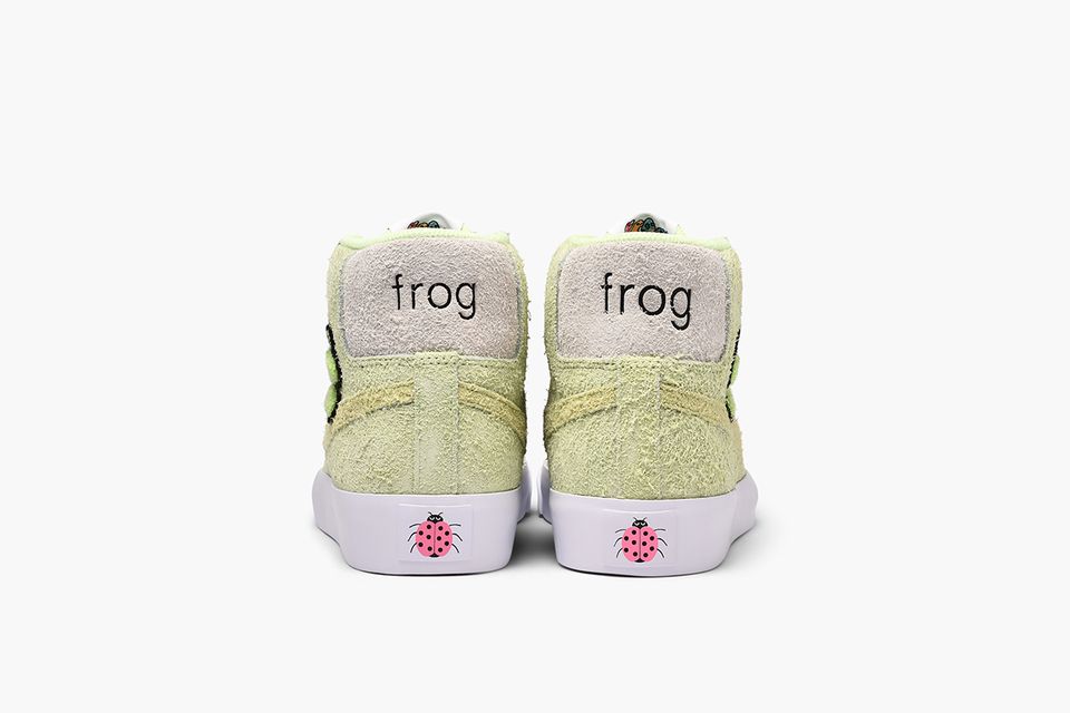 nike sb blazer frog skateboards