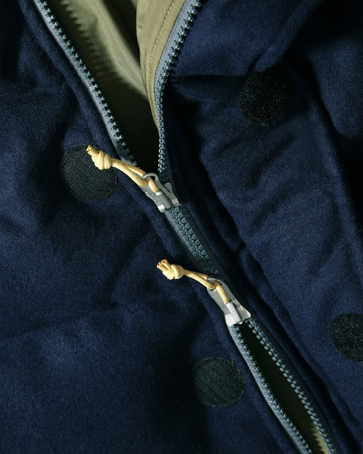 The North Face – Brown Label Larkspur Wool Down Jacket Navy Women - Outerwear - Blue - Image 4