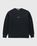 Acne Studios – Organic Cotton Logo Crewneck Sweatshirt Black