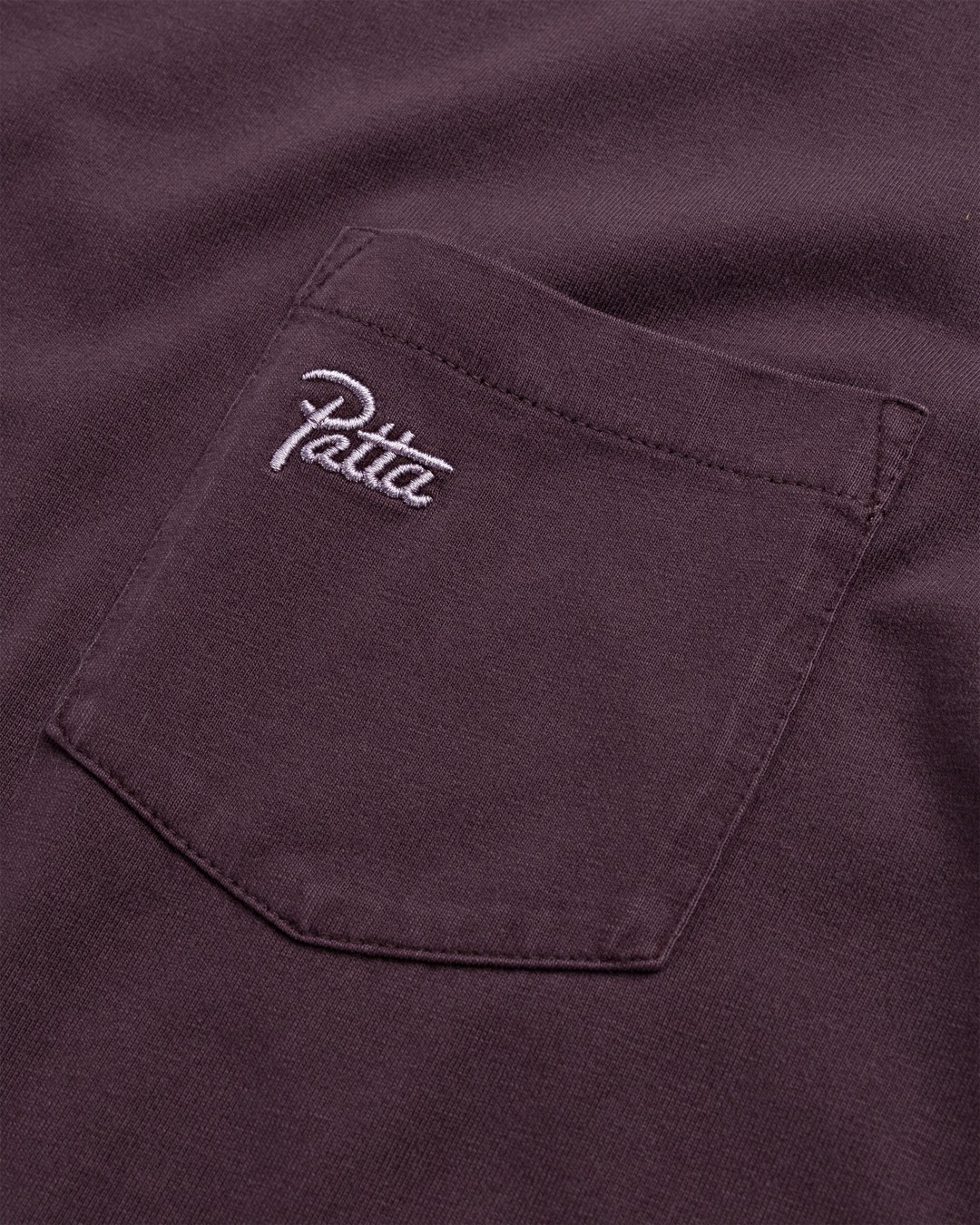 Patta – Basic Washed Pocket T-Shirt Plum Perfect - Tops - Purple - Image 6