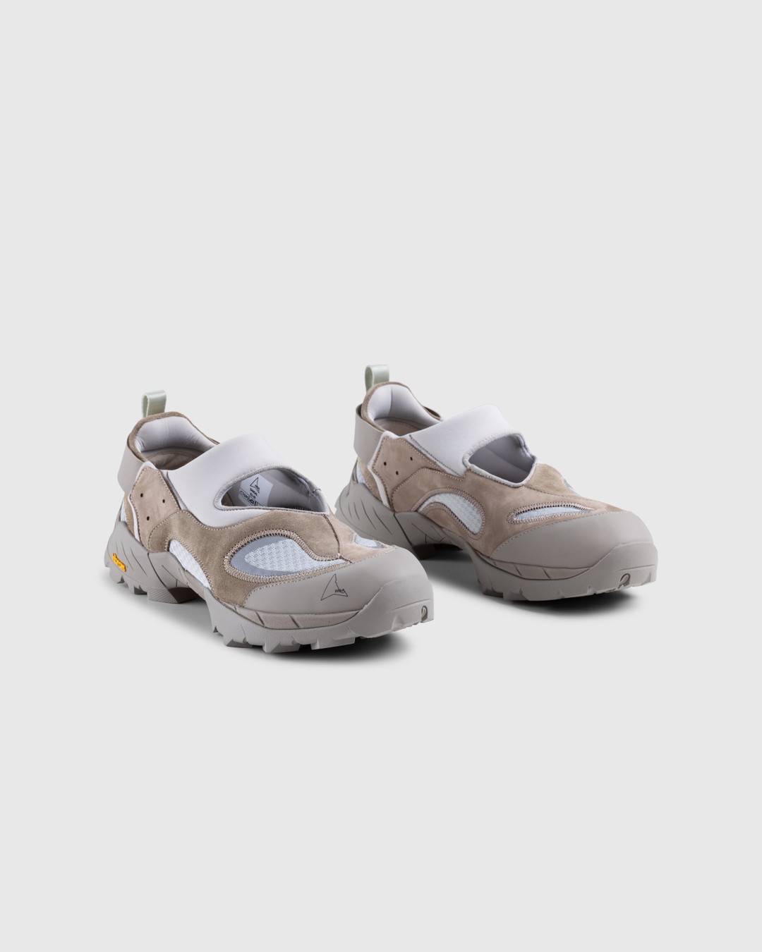 ROA – Suede Sandal Hybrid Dove - Sneakers - Beige - Image 3
