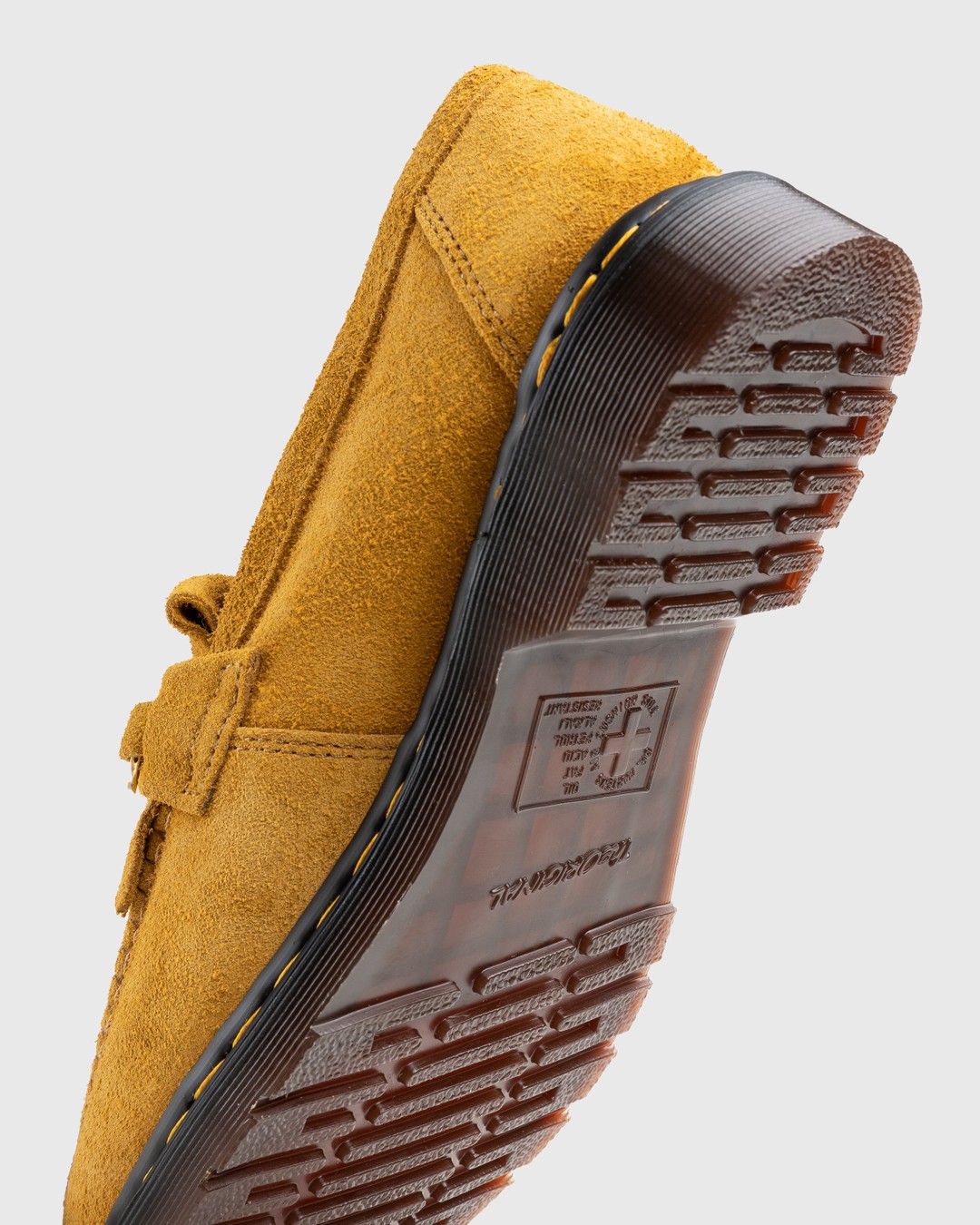 Dr. Martens – Adrian Snaffle Suede Loafers Light Tan Desert Oasis Suede (Gum Oil) - Shoes - Brown - Image 6