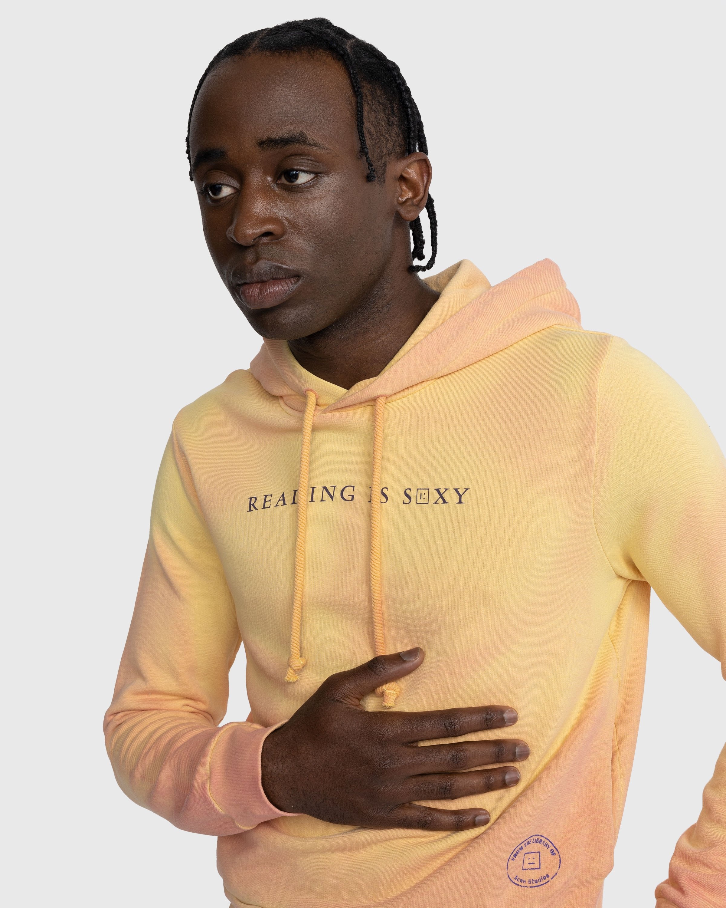 Acne studios sales yellow hoodie
