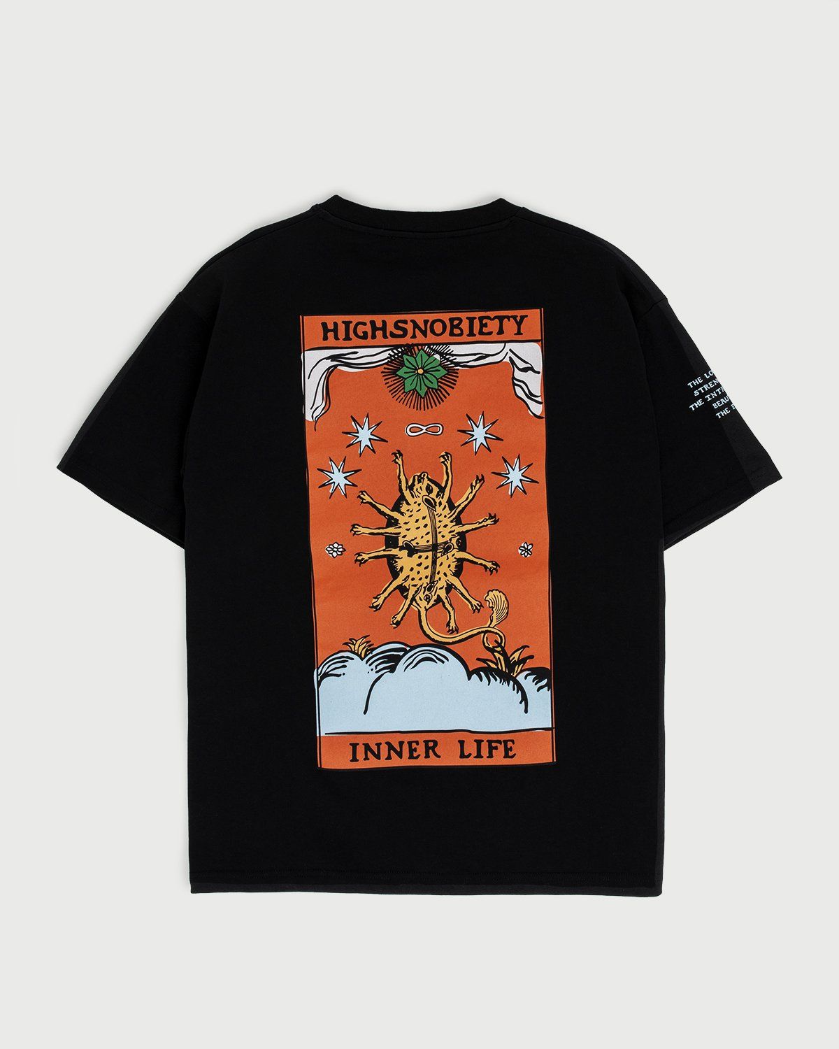 Highsnobiety – Inner Life T-Shirt Black - T-shirts - Black - Image 1