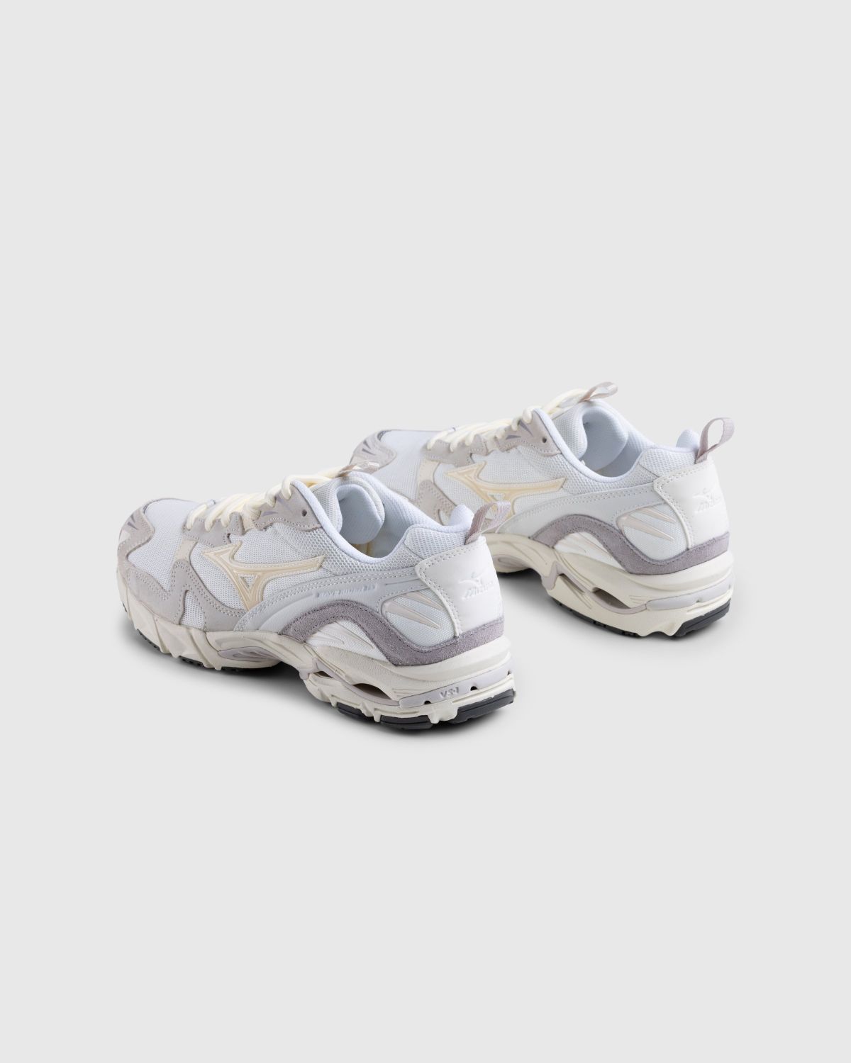 Mizuno – Wave Rider 10 Opal Gray - Sneakers - White - Image 4