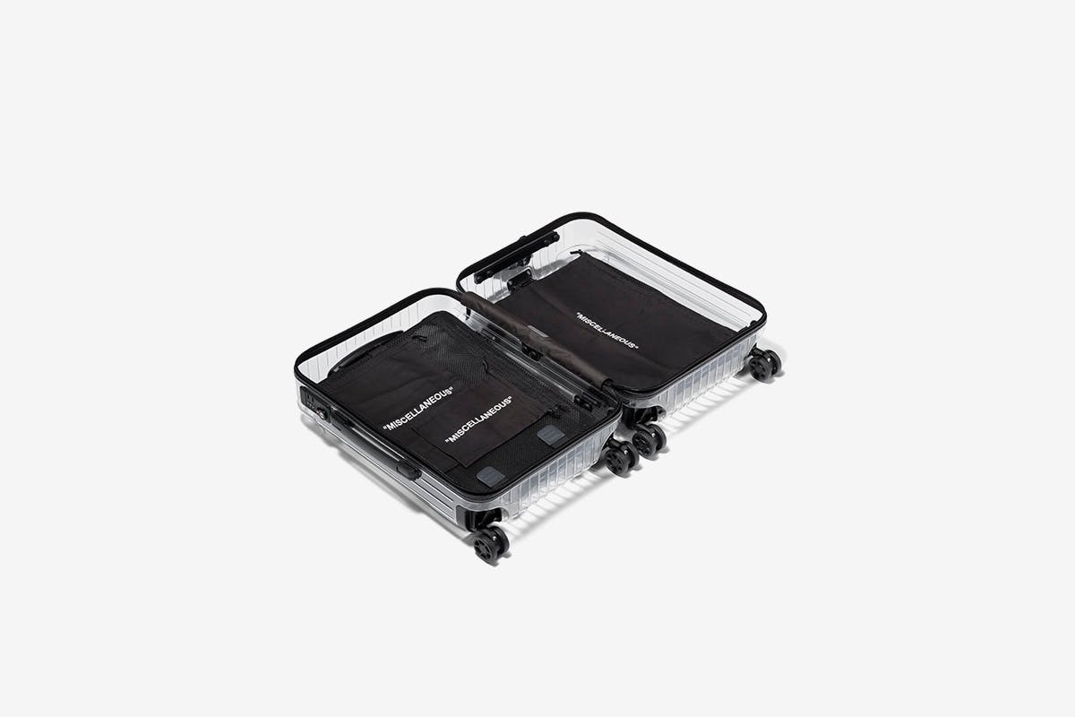 virgil abloh signed off white rimowa luggage OFF-WHITE c/o Virgil Abloh