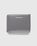 Acne Studios – Folded Card Holder Dark Grey - Wallets - Grey - Image 1
