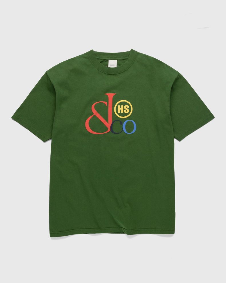 Jacob & Co. x Highsnobiety – Heavy Logo T-Shirt Green