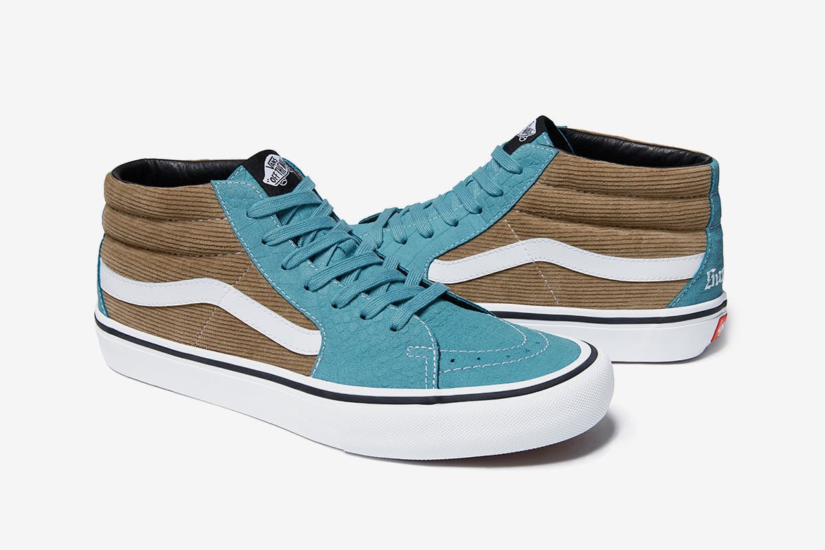 supreme vans collab history images 2019