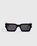 SL 572 Square Frame Sunglasses Black/Crystal