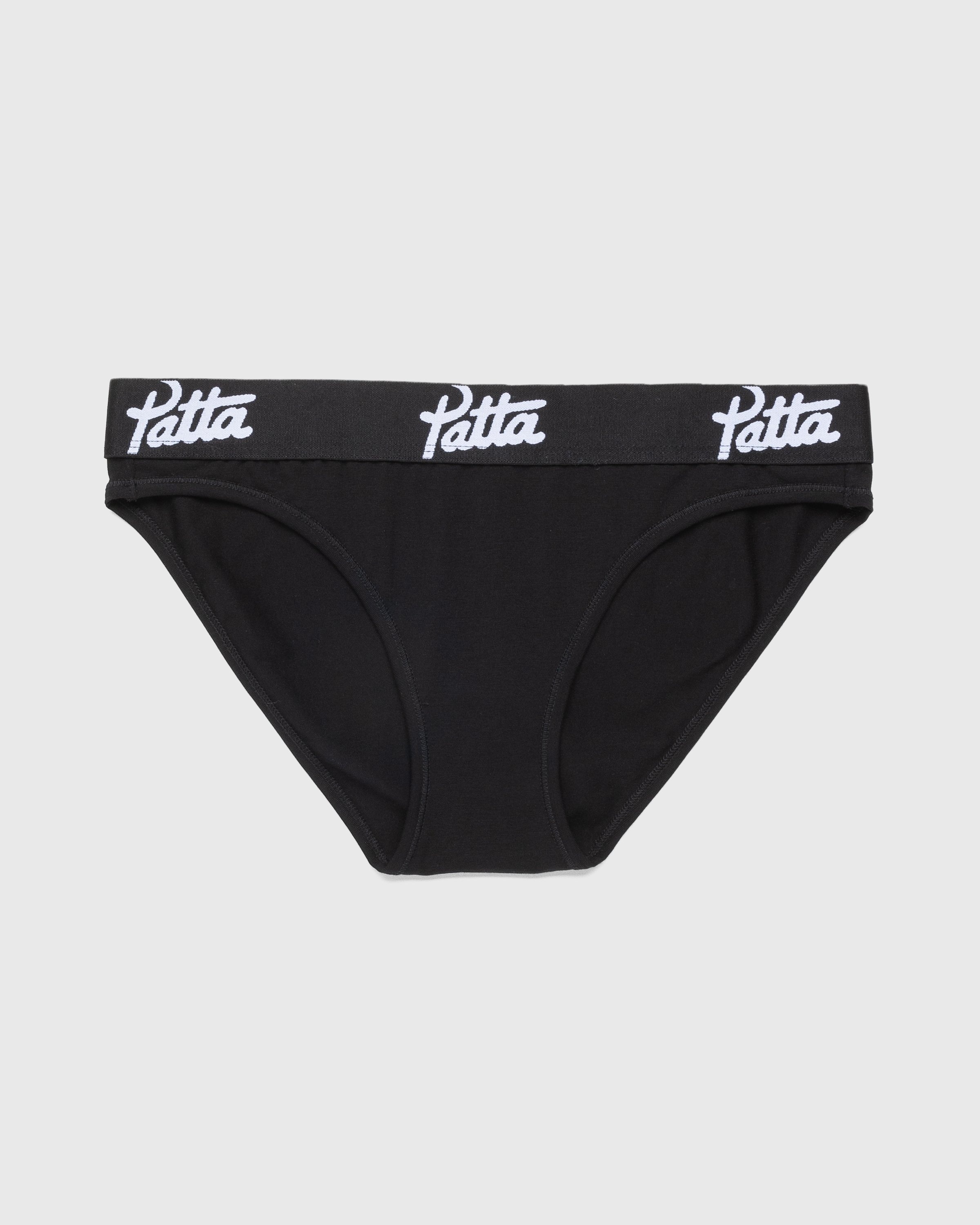 Patta – Women’s Underwear Brief Black - Underwear - Black - Image 1
