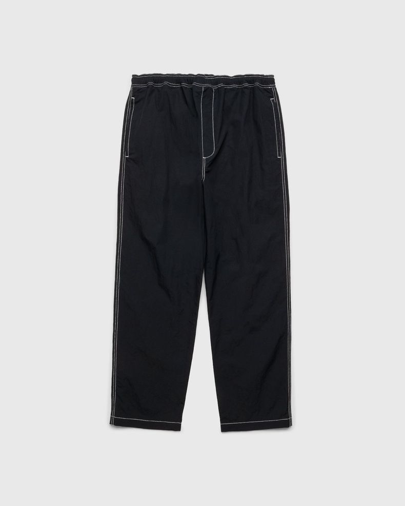 Highsnobiety – Contrast Brushed Nylon Elastic Pants Black