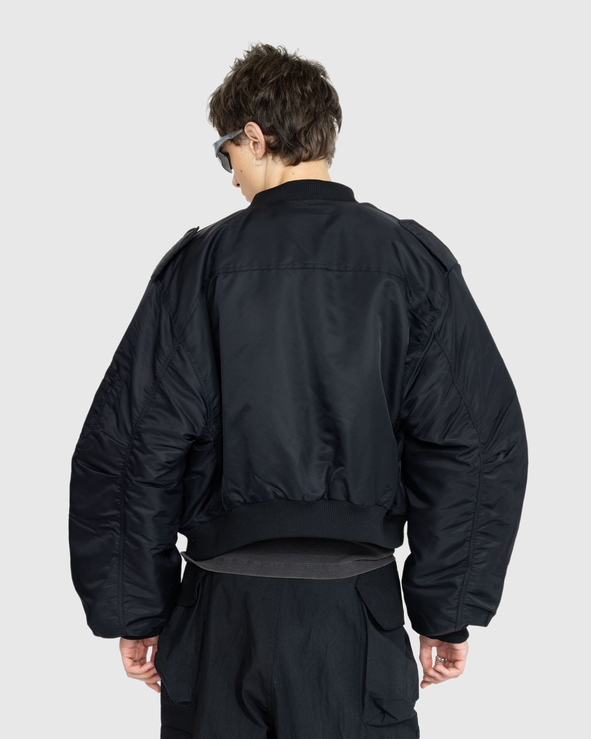 Entire Studios – A-2 Bomber Oil - Outerwear - Blue - Image 3