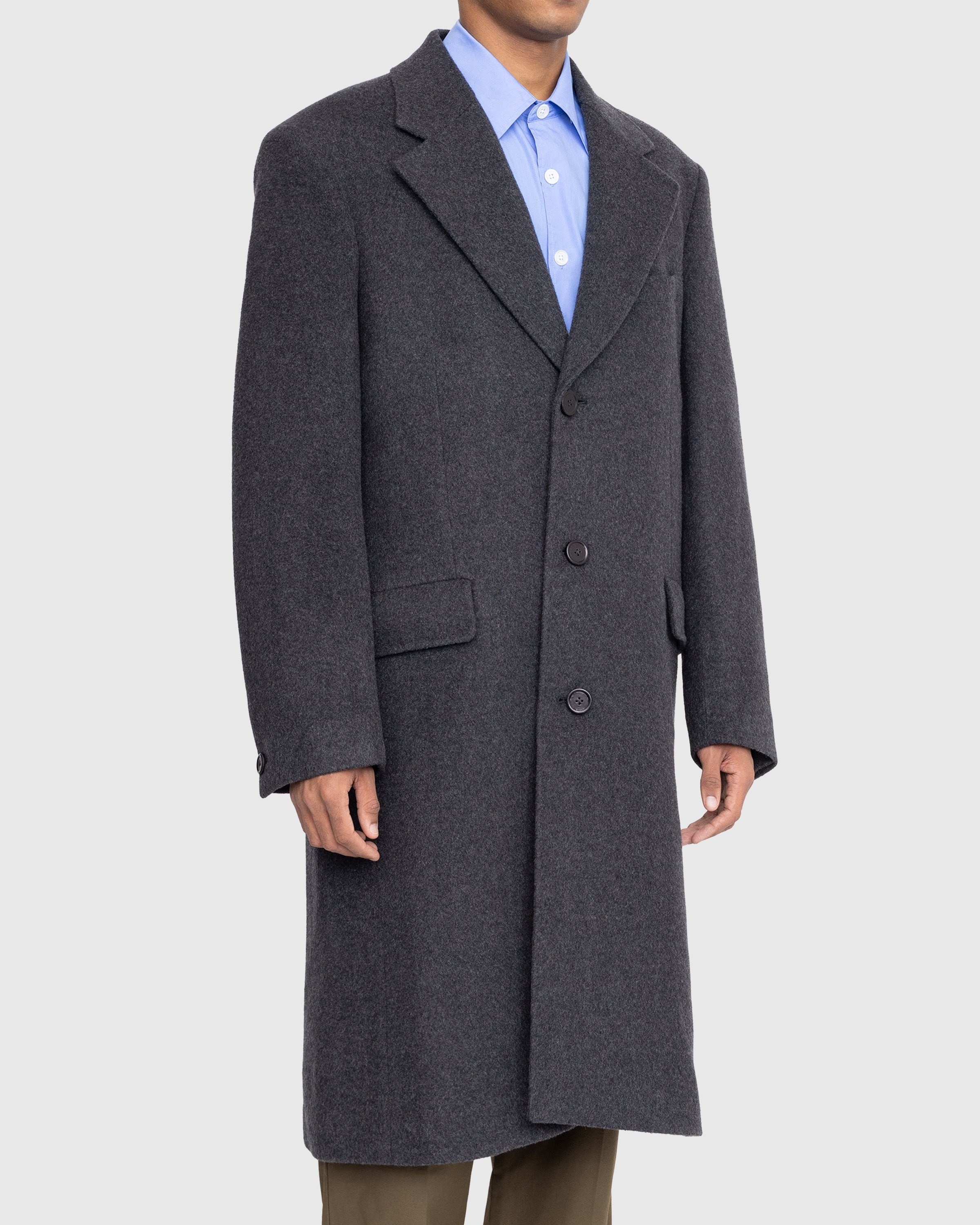 Our Legacy – Dolphin Coat Ash Grey - Outerwear - Grey - Image 4