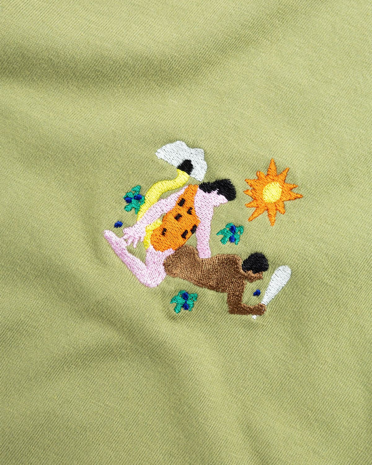 Carne Bollente – Yabba-Dabba-Do Me T-Shirt Khaki - Tops - Green - Image 3