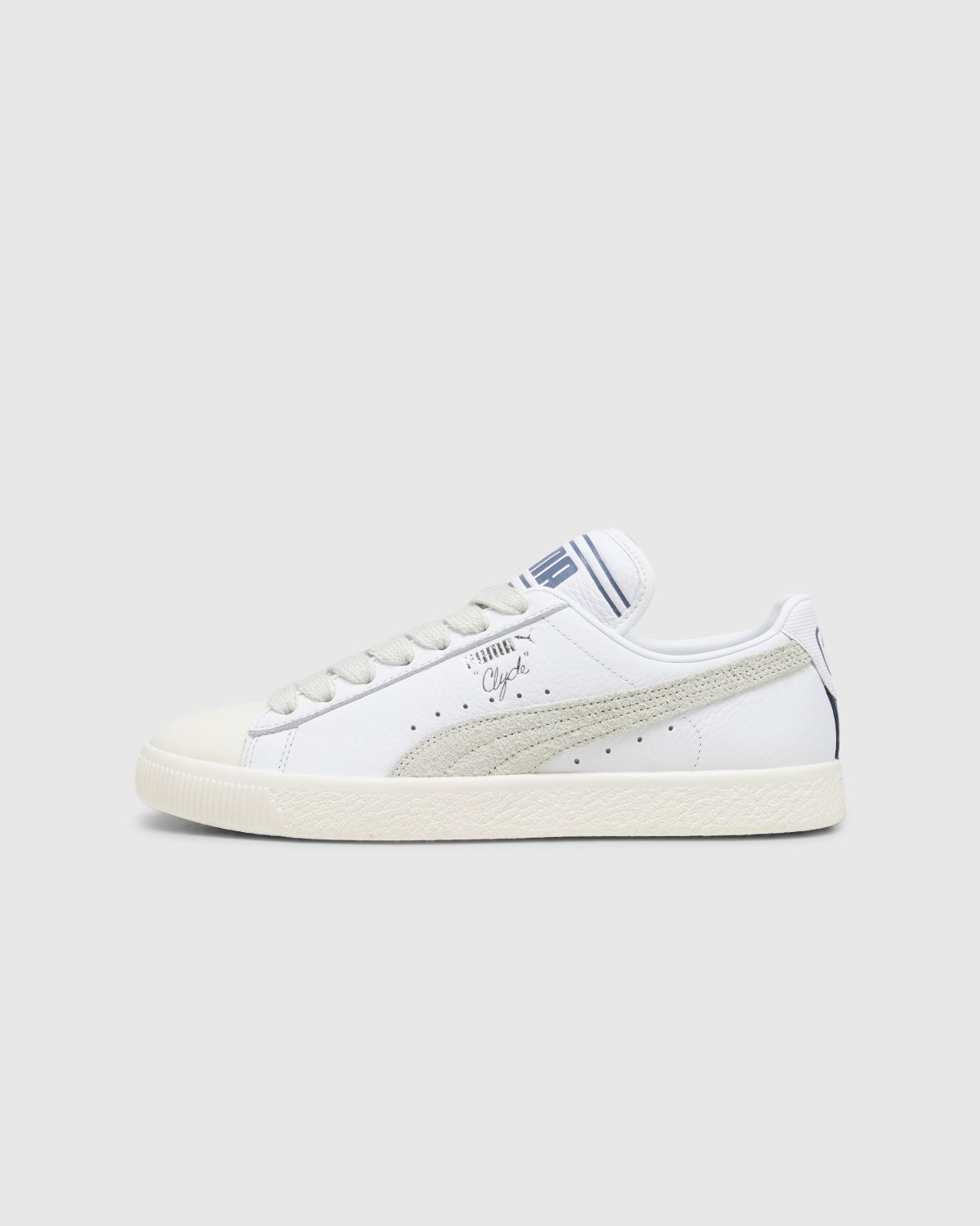 Puma – Clyde Rhuigi Pristine/Sedate Gray/White - Sneakers - White - Image 2