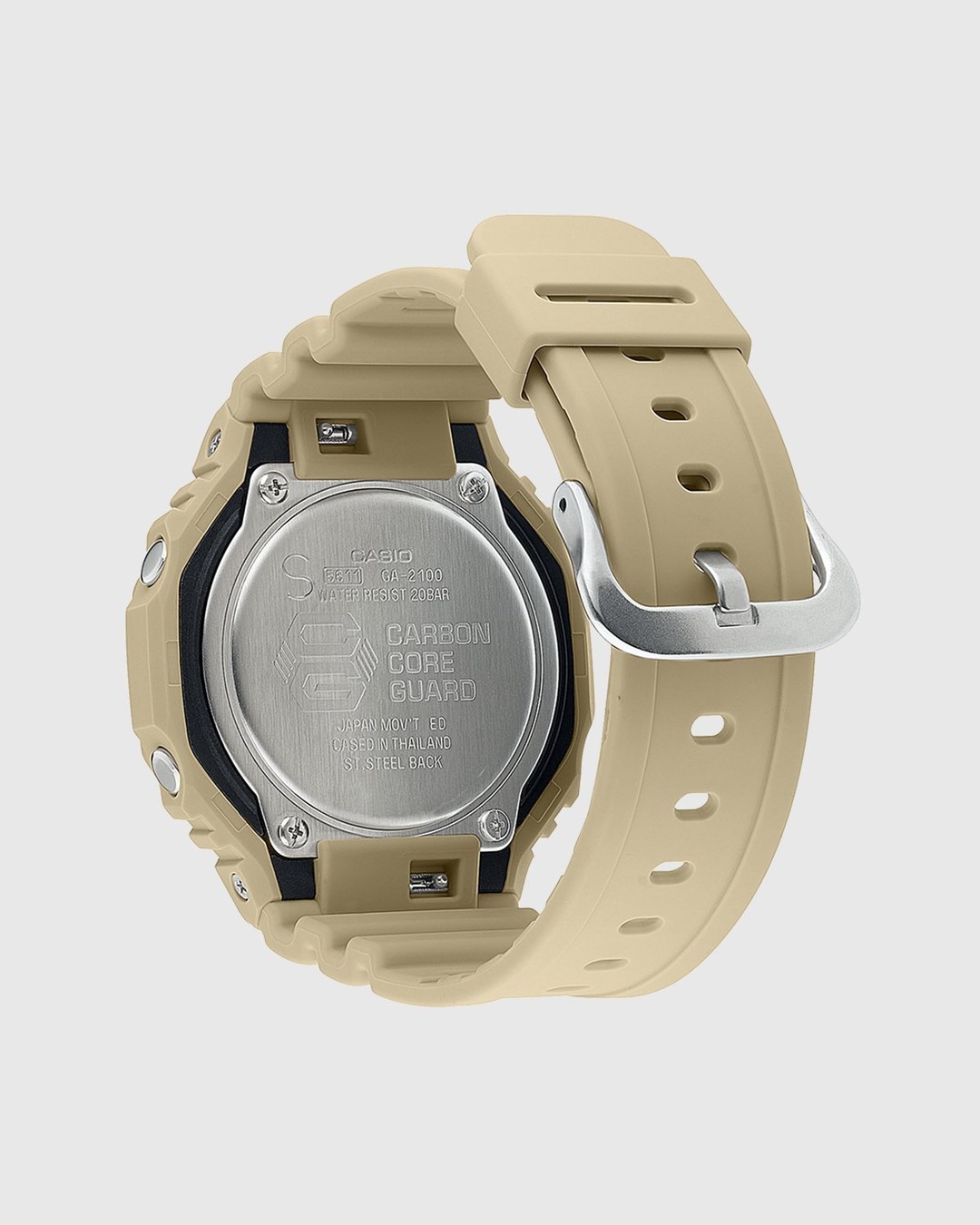 Casio – G-Shock GA-2100-5AER Beige - Watches - Beige - Image 3
