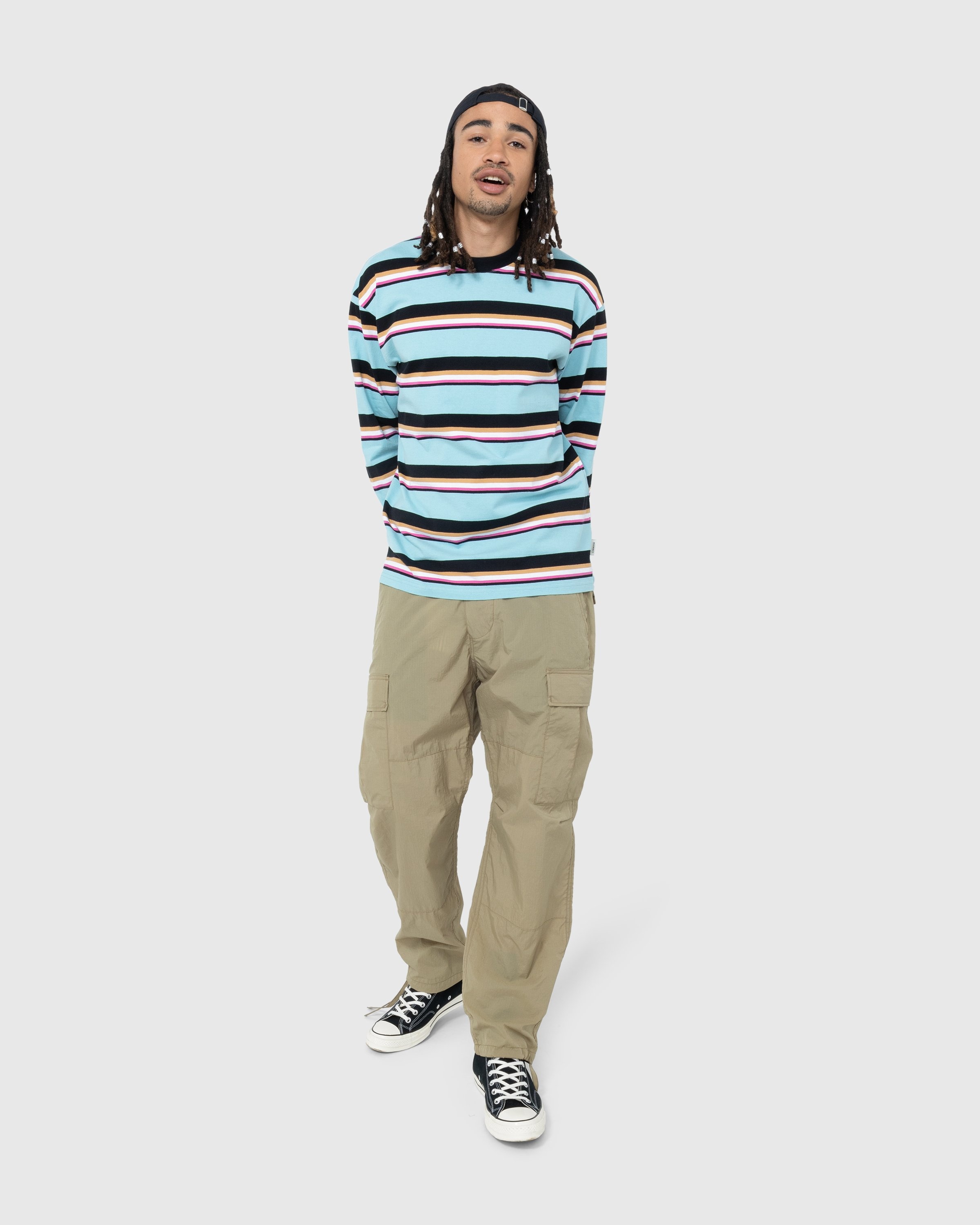 Highsnobiety – Water-Resistant Ripstop Cargo Pants Beige - Pants - Beige - Image 8