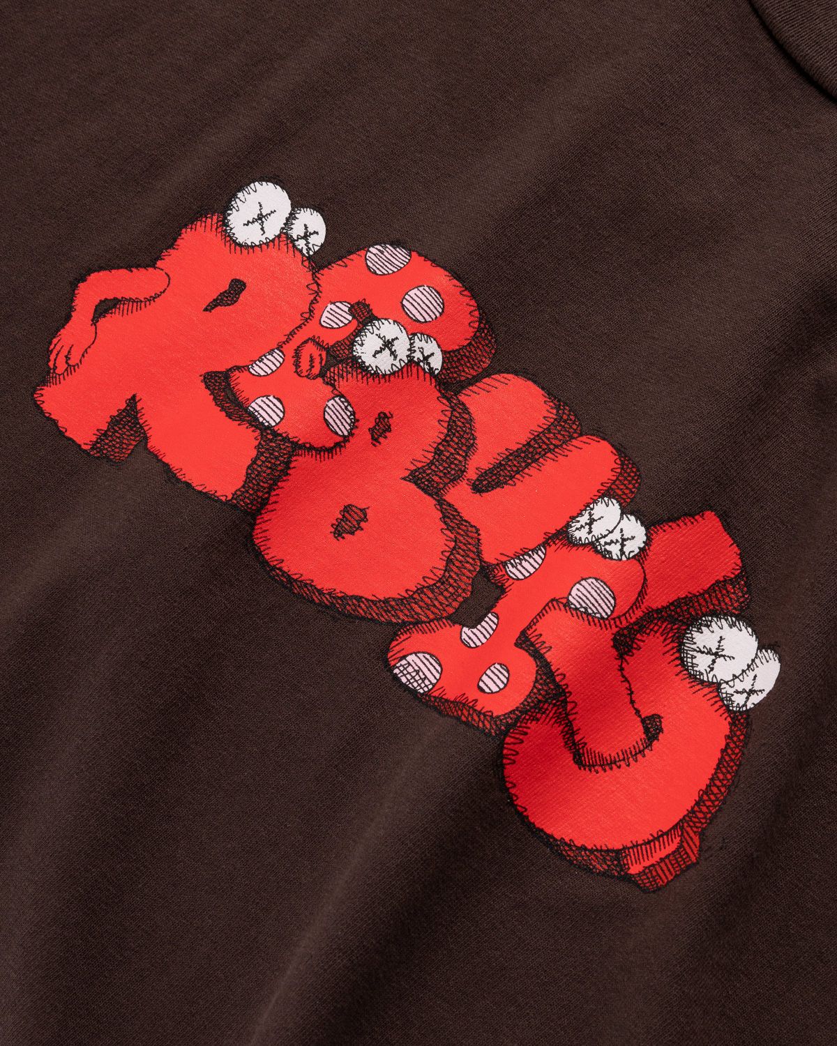 Infinite Archives x KAWS x Rebuild Foundation – Rebuild T-Shirt Brown - T-shirts - Brown - Image 5