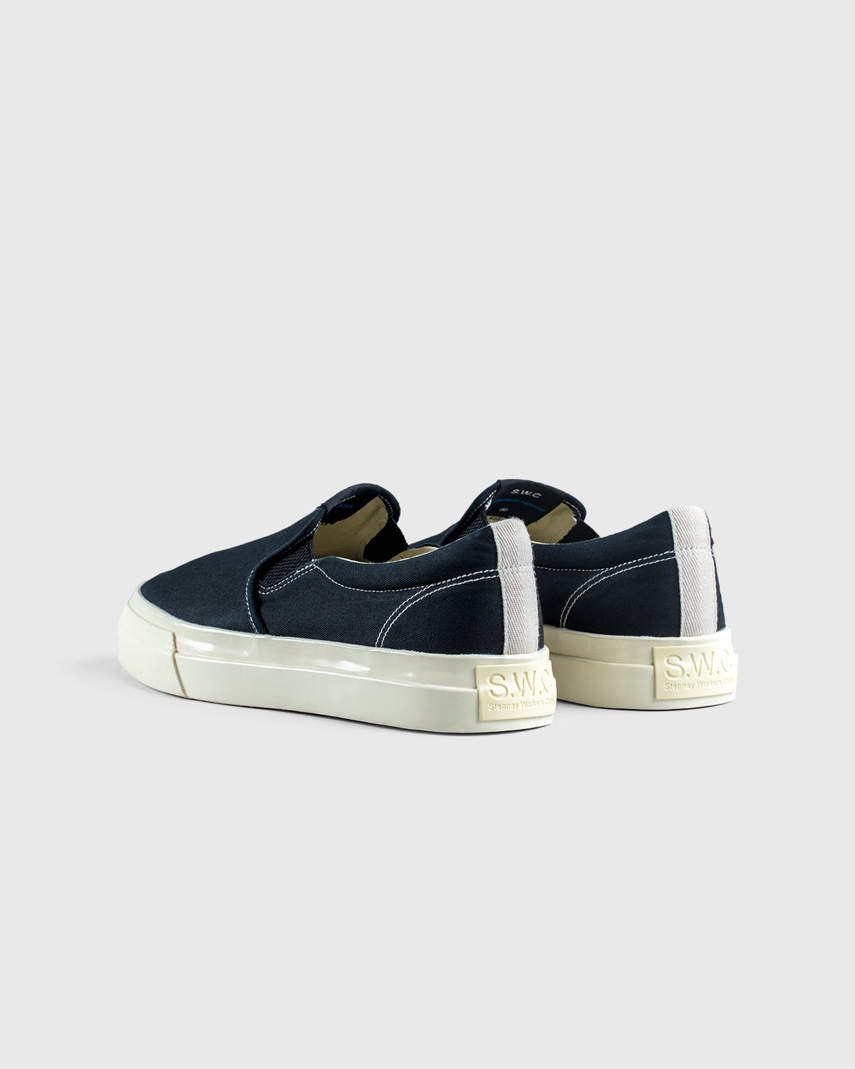 Stepney Workers Club – Lister Canvas Black - Sneakers - Black - Image 3