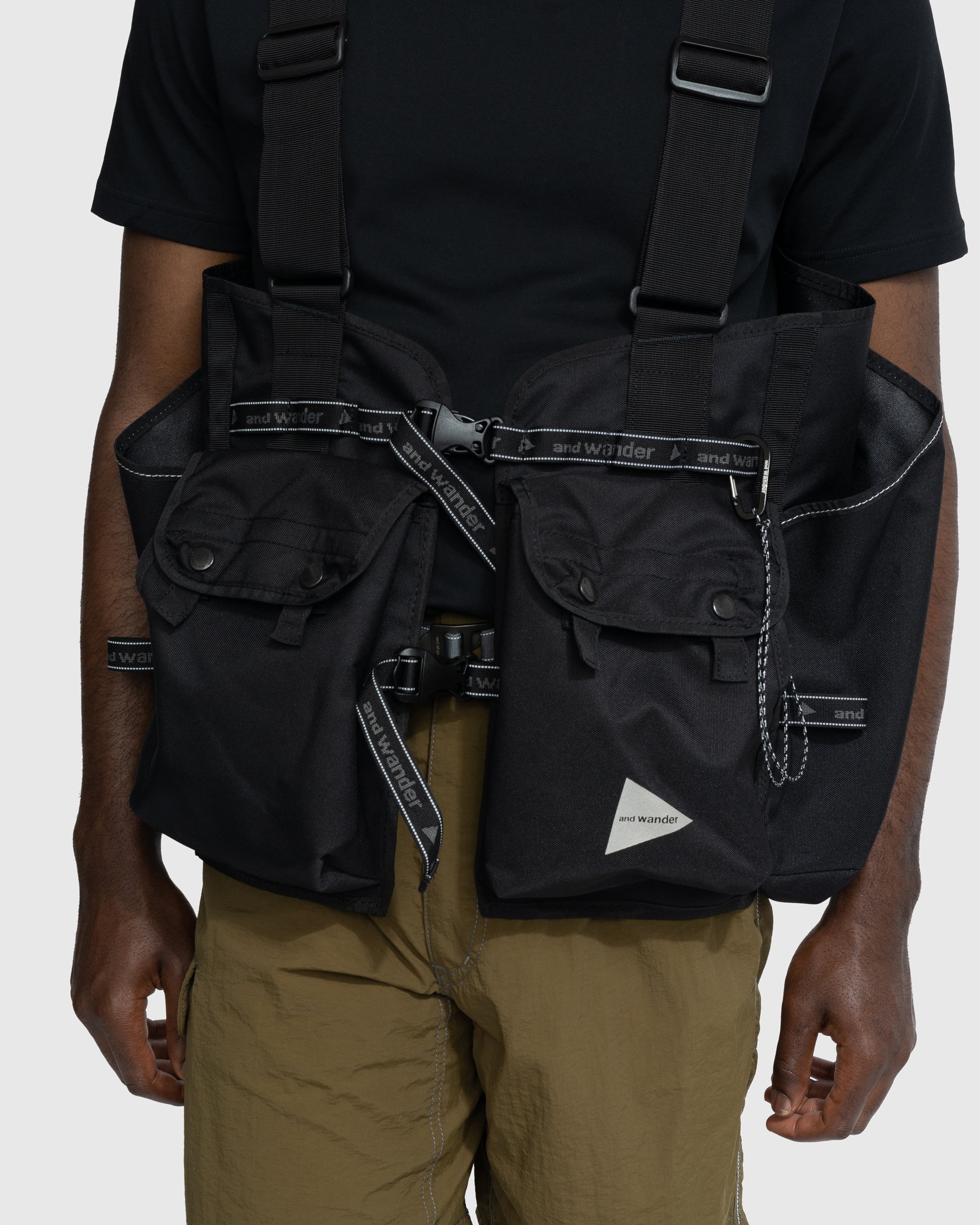 And Wander – Field Vest Black - Outerwear - Black - Image 5